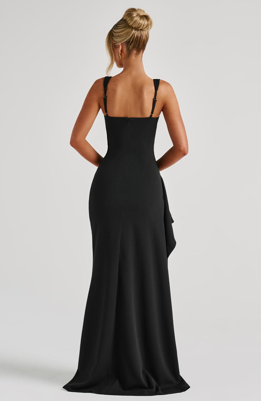 Black Katana Maxi Dress