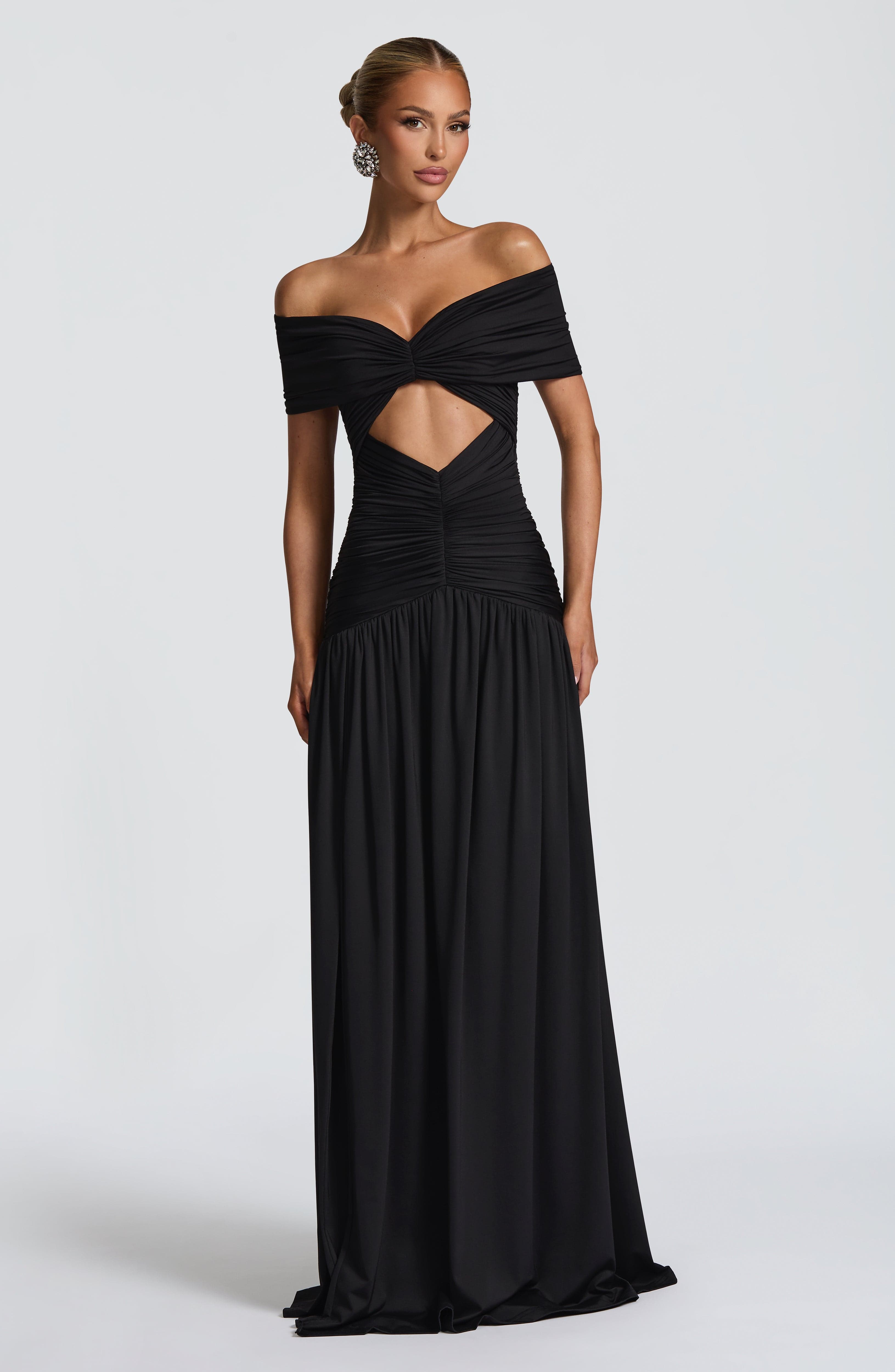 Kathryn Black Maxi Dress