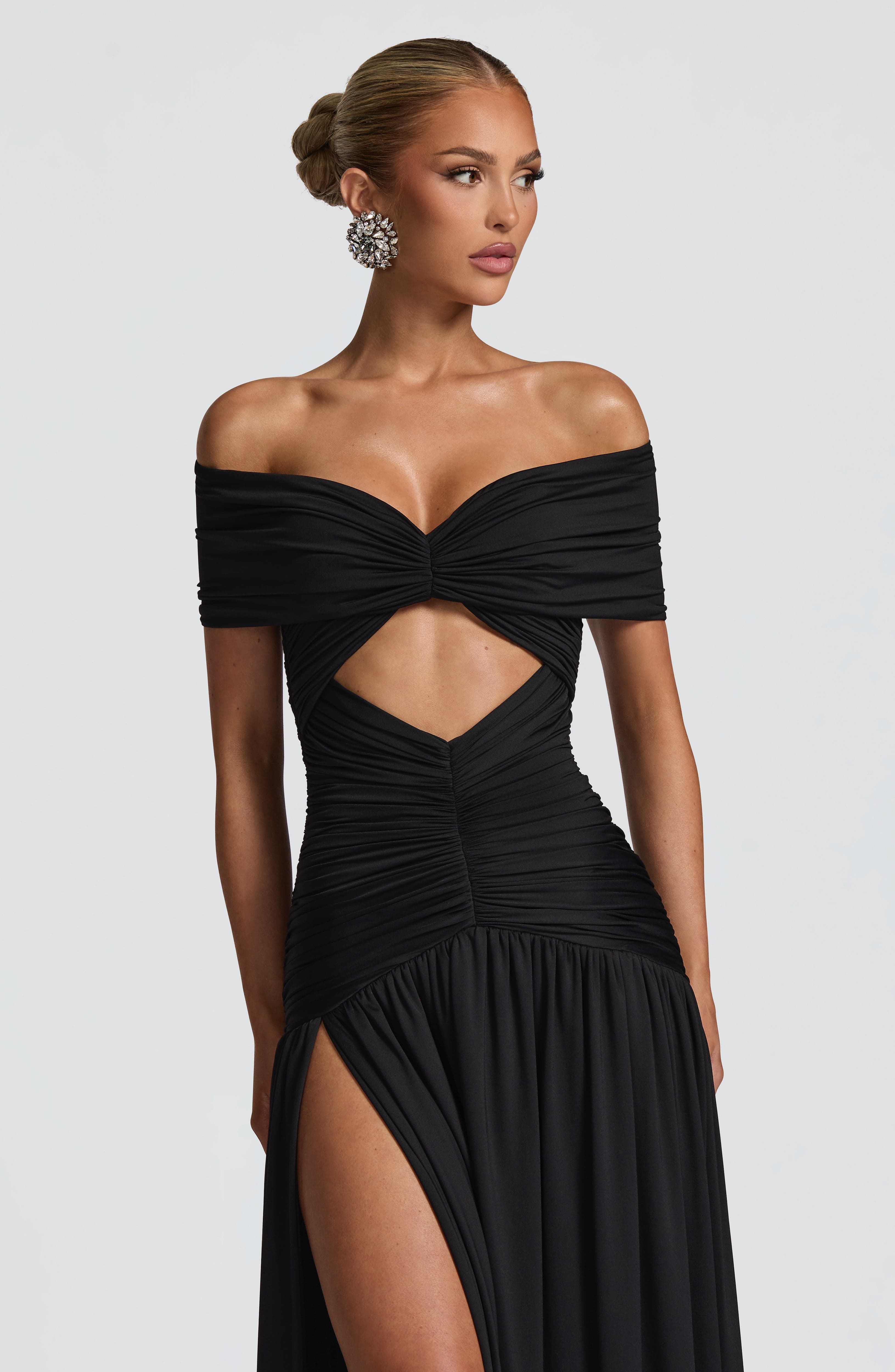 Kathryn Black Maxi Dress