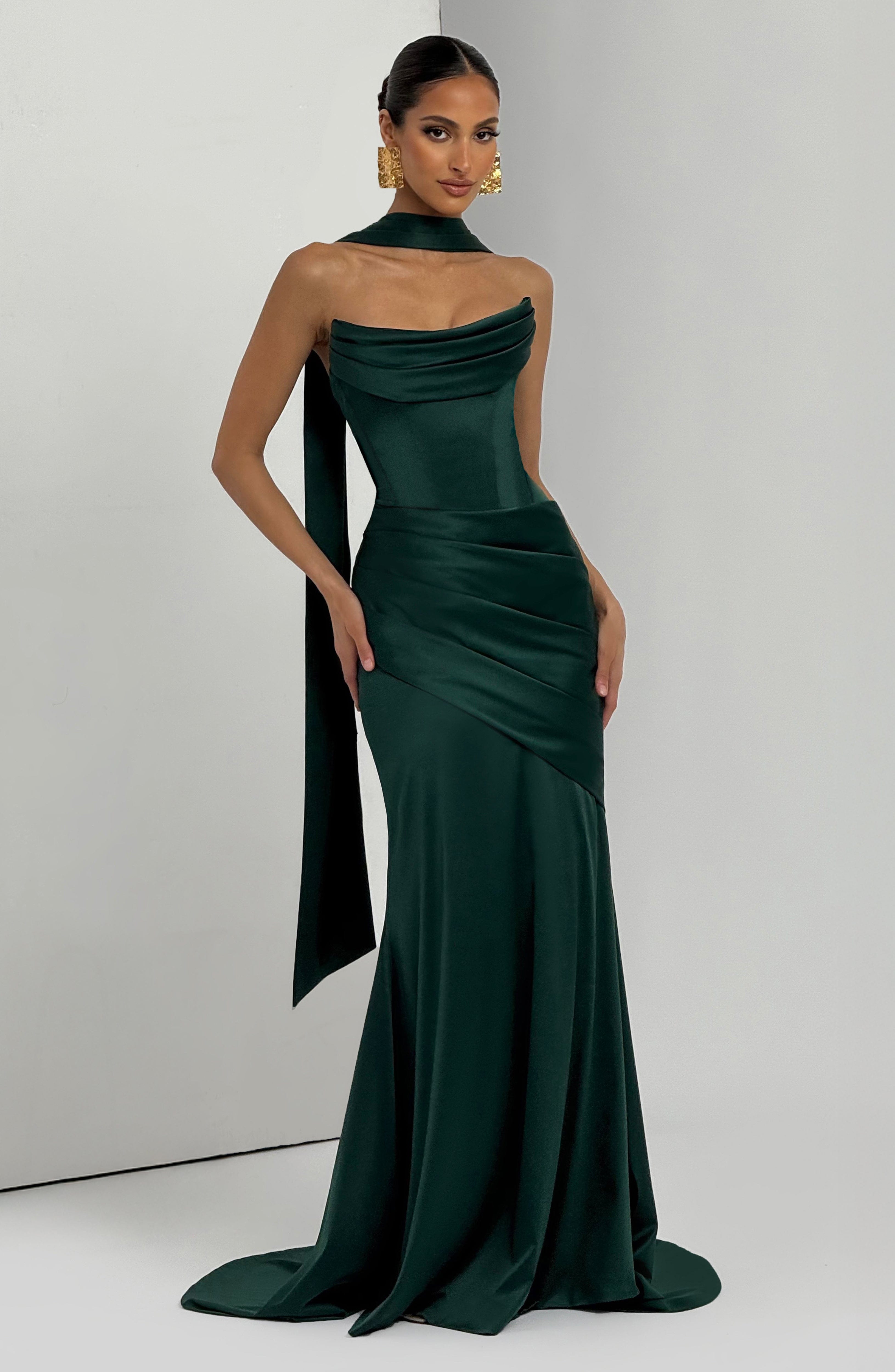 Emerald Kensington Maxi Dress