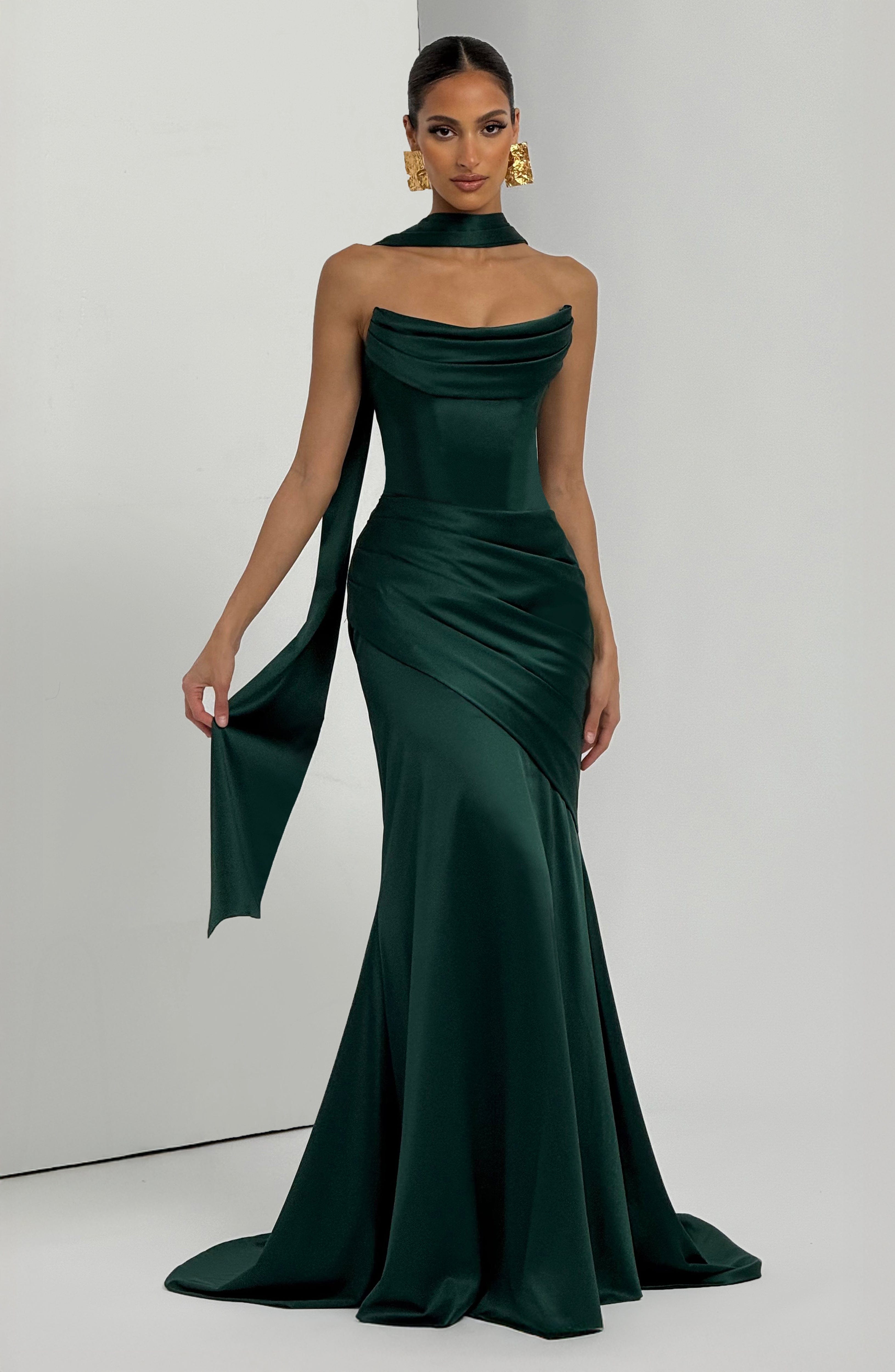 Emerald Kensington Maxi Dress