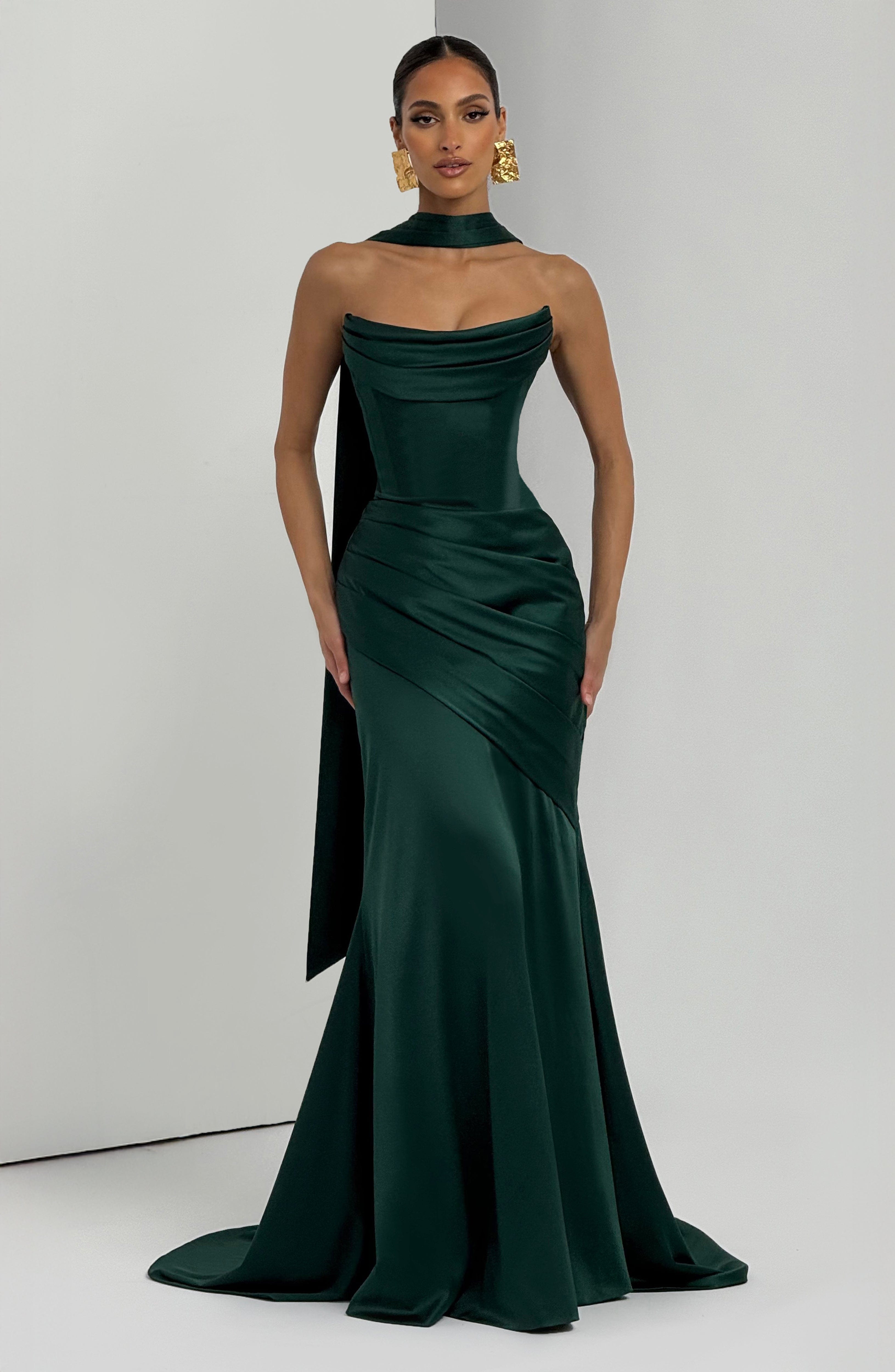 Emerald Kensington Maxi Dress