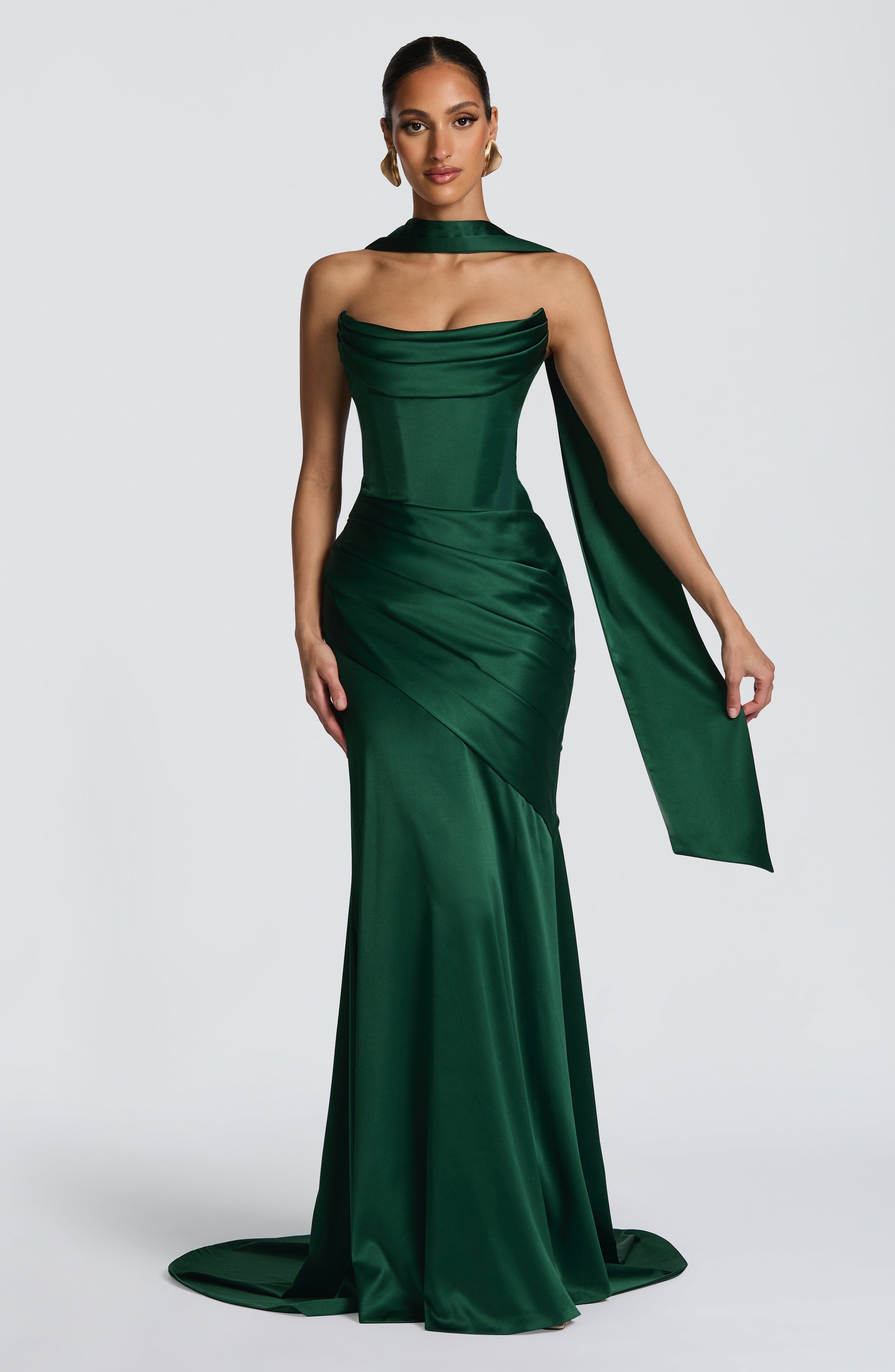 Emerald Kensington Maxi Dress