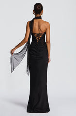 Liora Black Maxi Dress