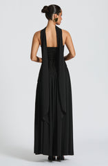 Maliyah Black Maxi Dress