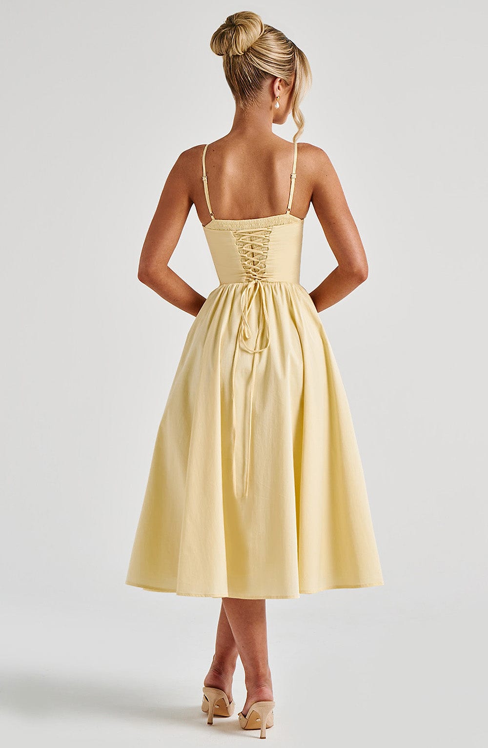 Mariella Lemon Midi Dress