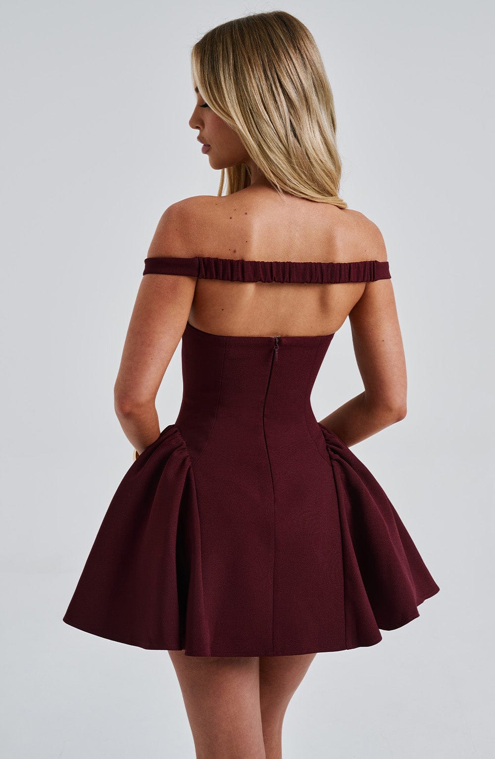 Cherry Lacquer Marla Mini Dress