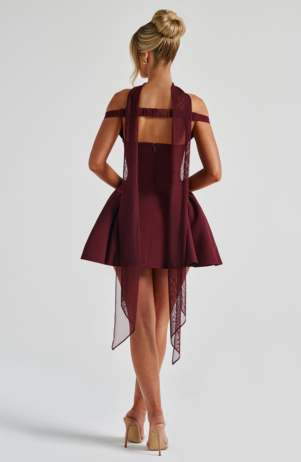 Cherry Lacquer Marla Mini Dress