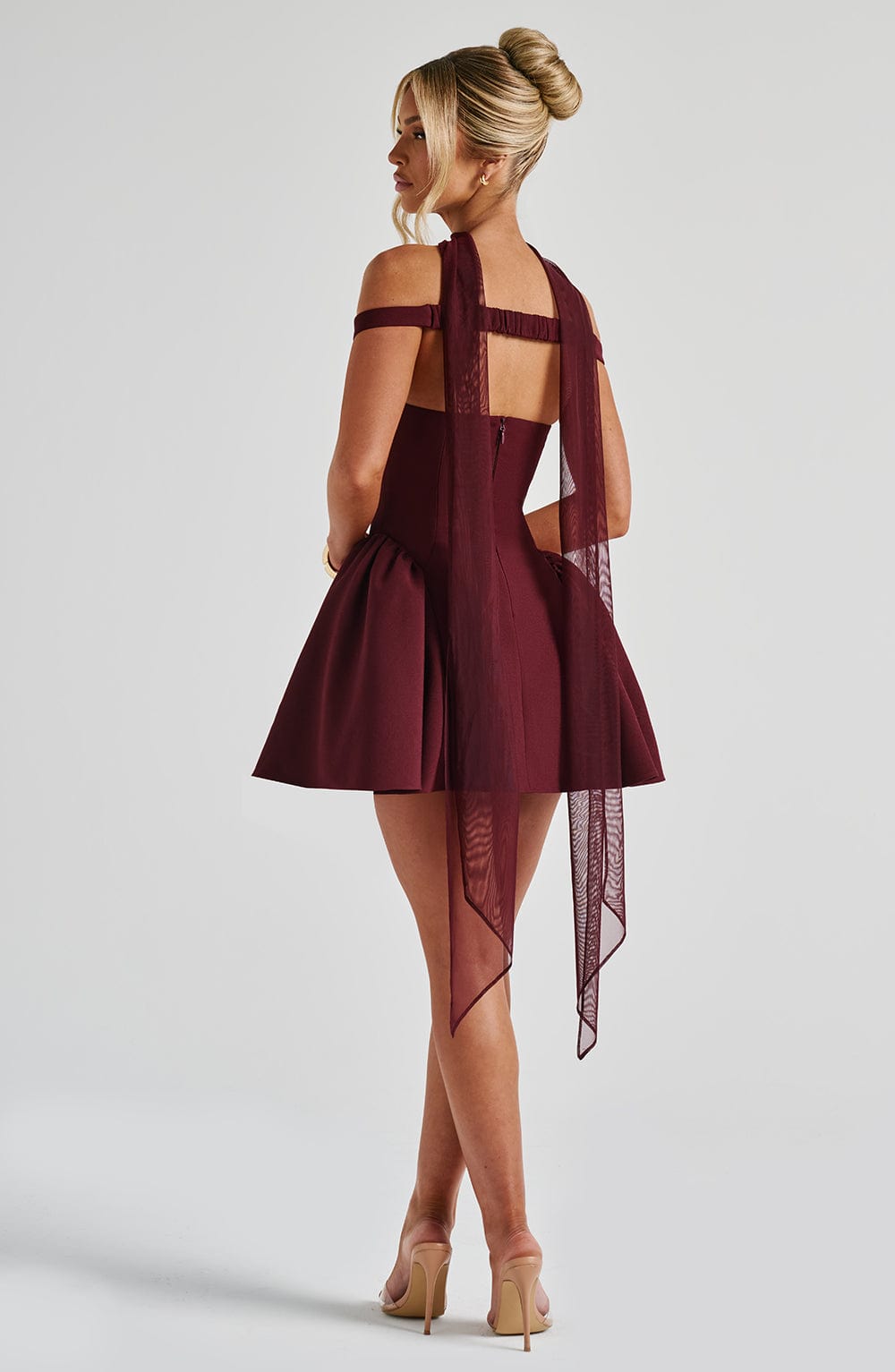 Cherry Lacquer Marla Mini Dress