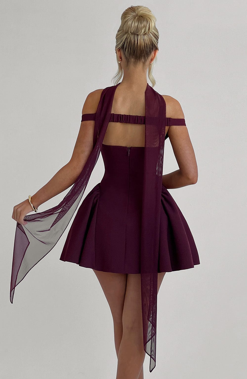 Cherry Lacquer Marla Mini Dress