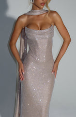 Mirabella Nude Maxi Dress