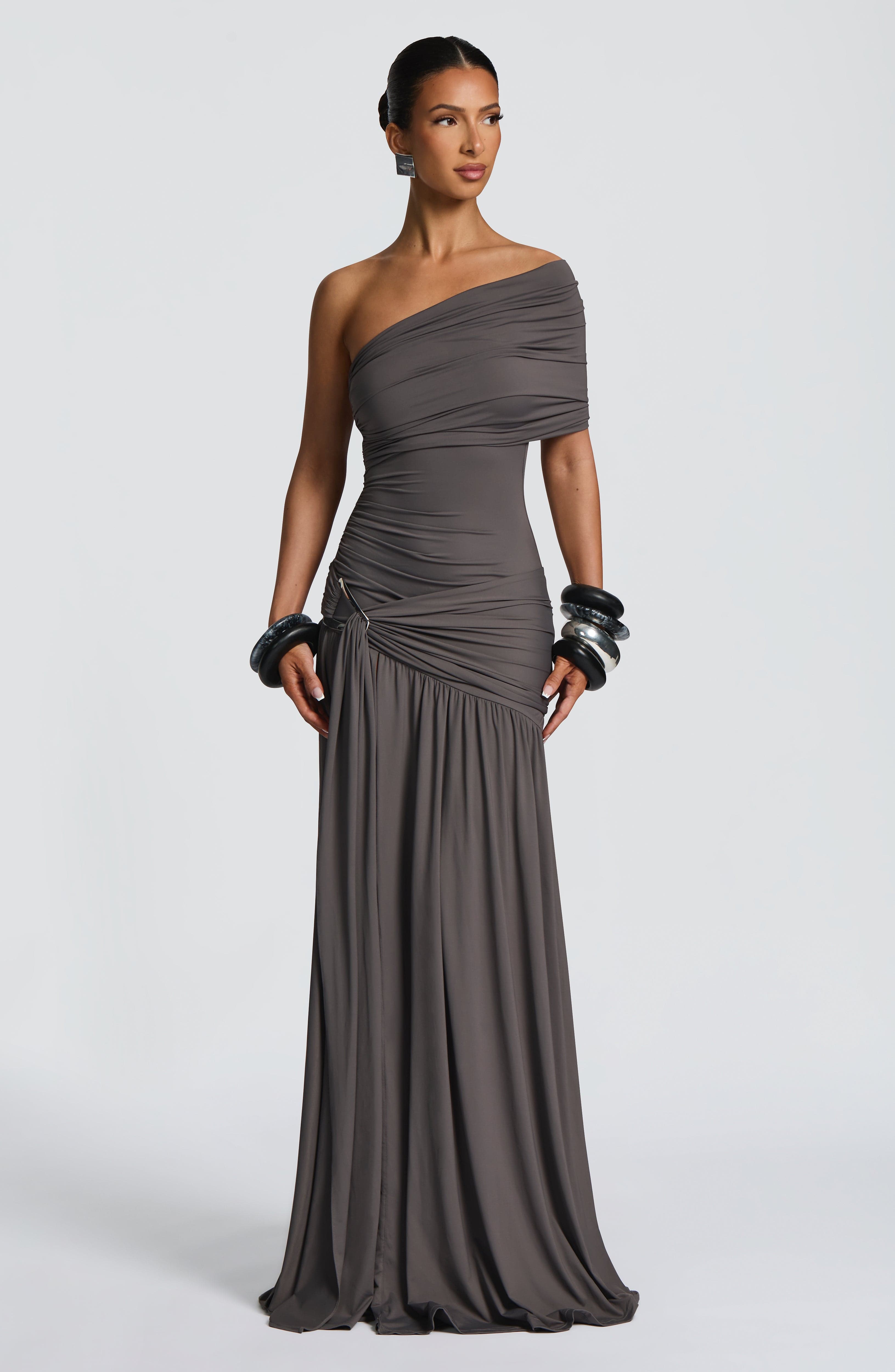 Charcoal Monica Maxi Dress