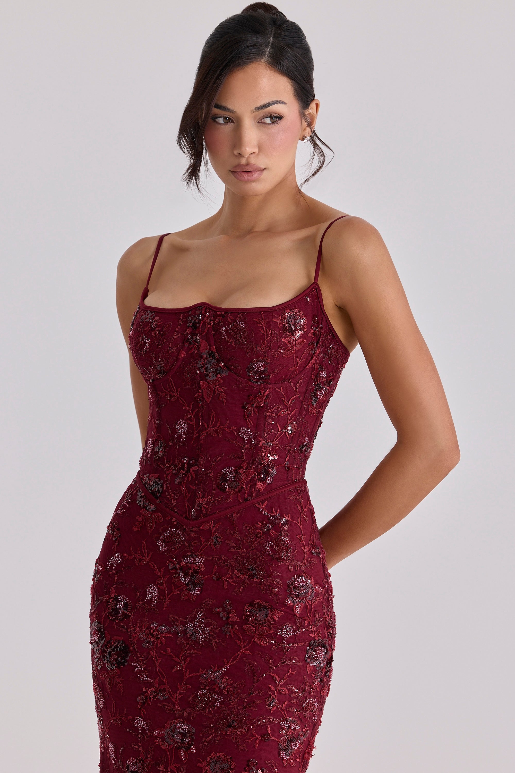 Bella Rosia Maxi Dress