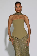 Sage Green Oakley Corset