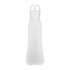 Halter Neck Maxi Dress