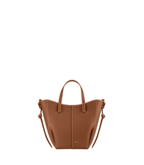 WOMEN'S SCULPTURAL TEXTURED MINI CASUAL TOTE BAG