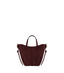 WOMEN'S FLORAL TEXTURED MINI CASUAL TOTE BAG