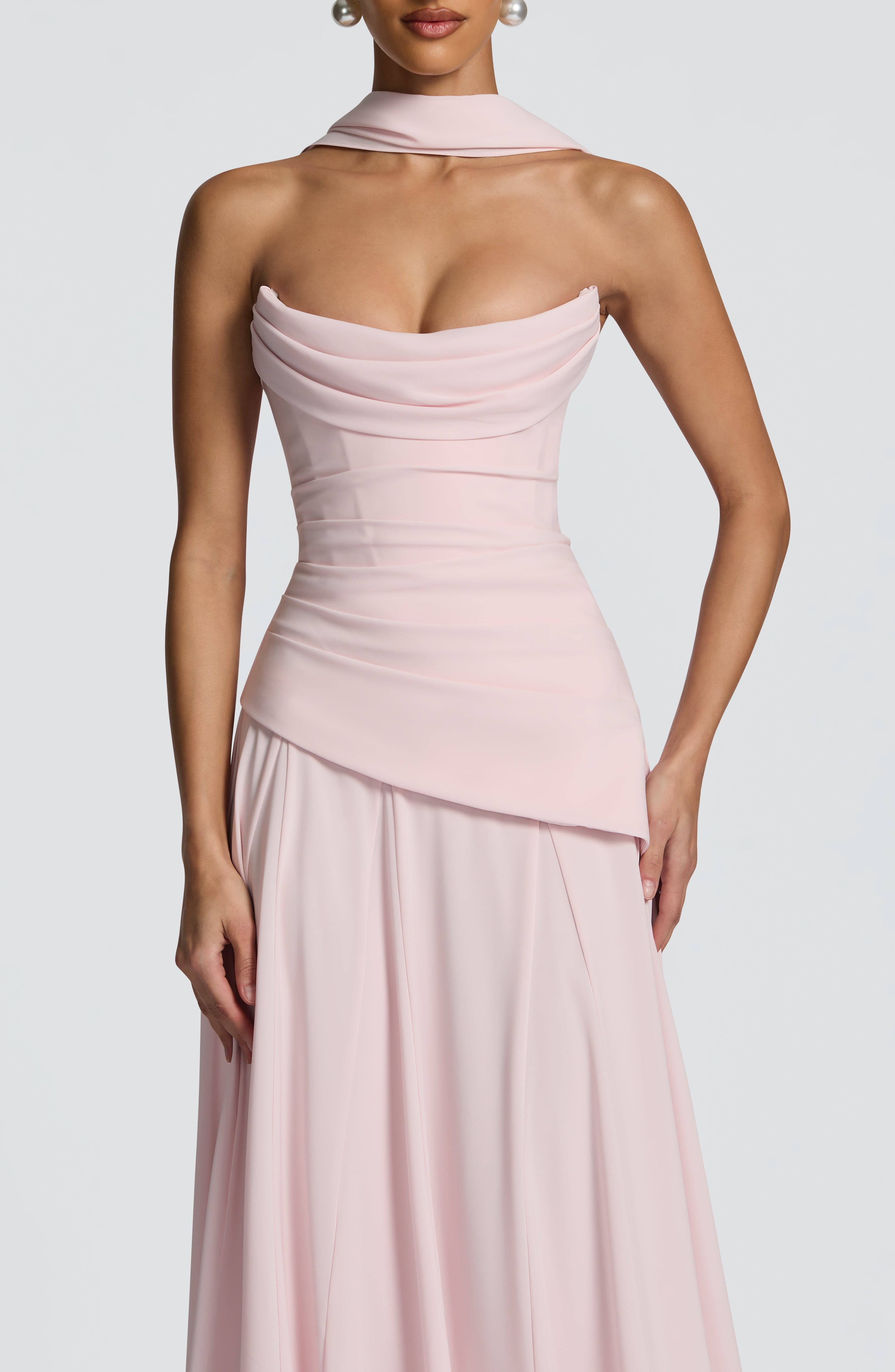 Patricia Blush Maxi Dress