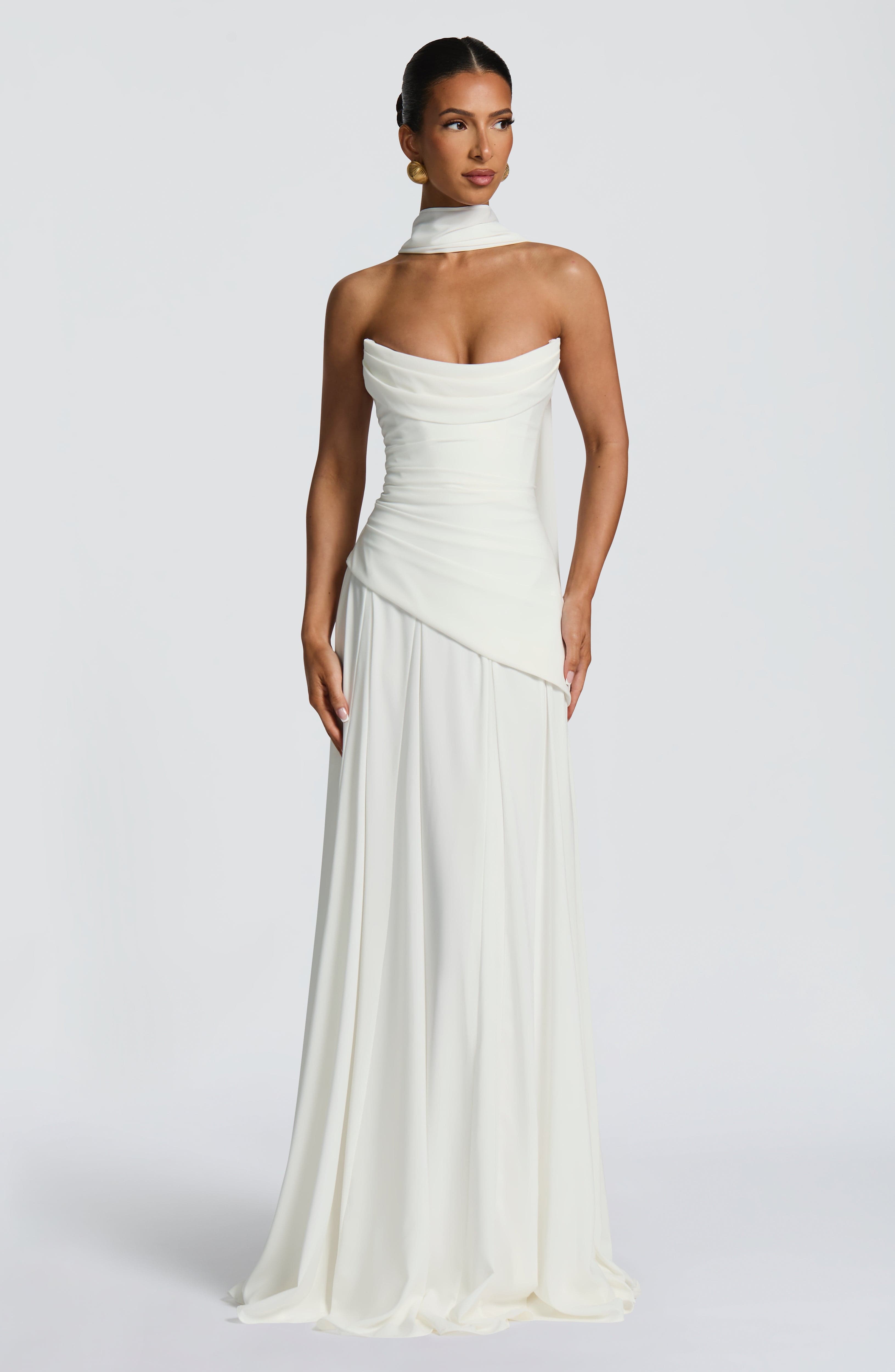 Ivory Patricia Maxi Dress