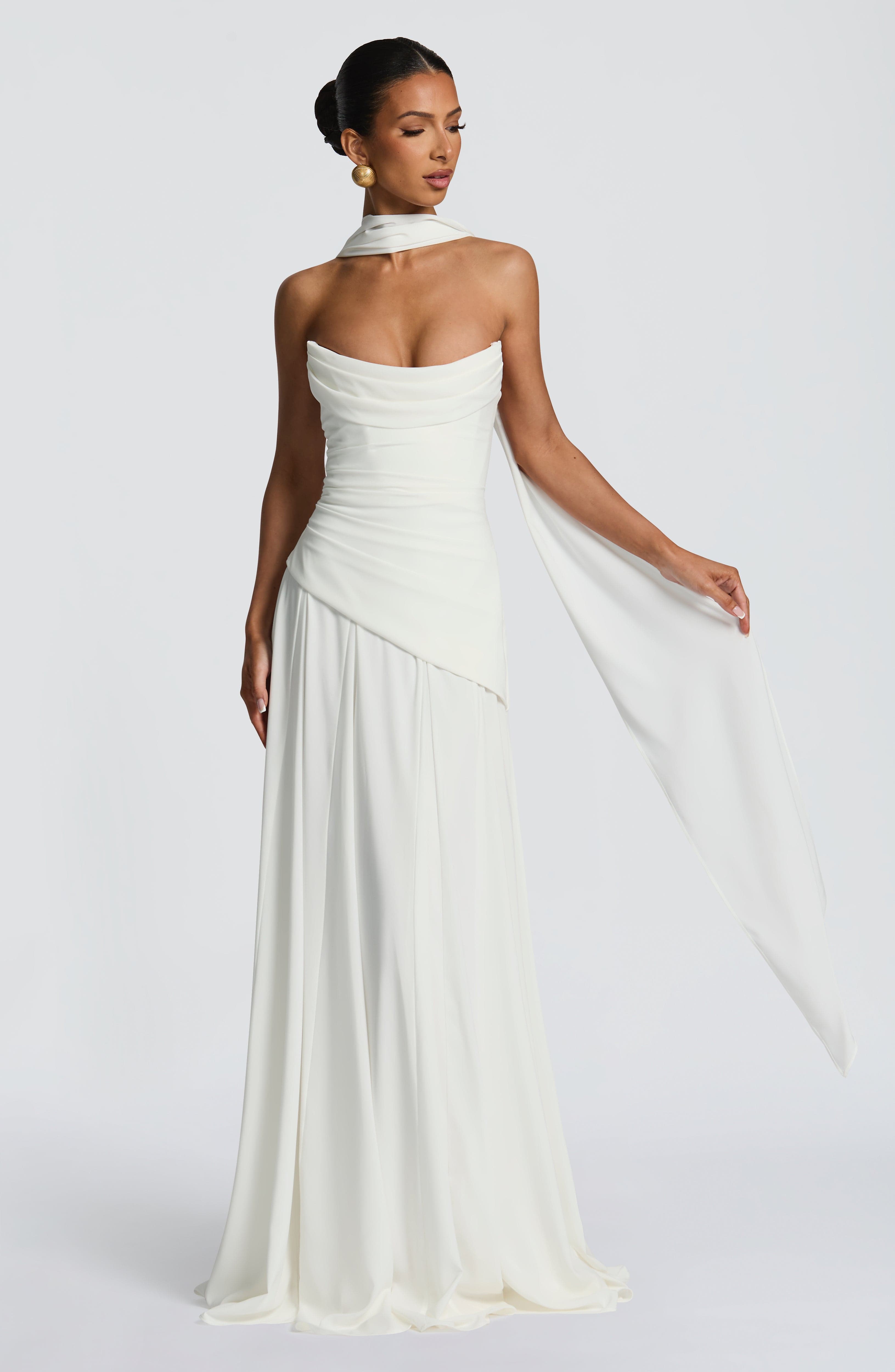 Ivory Patricia Maxi Dress