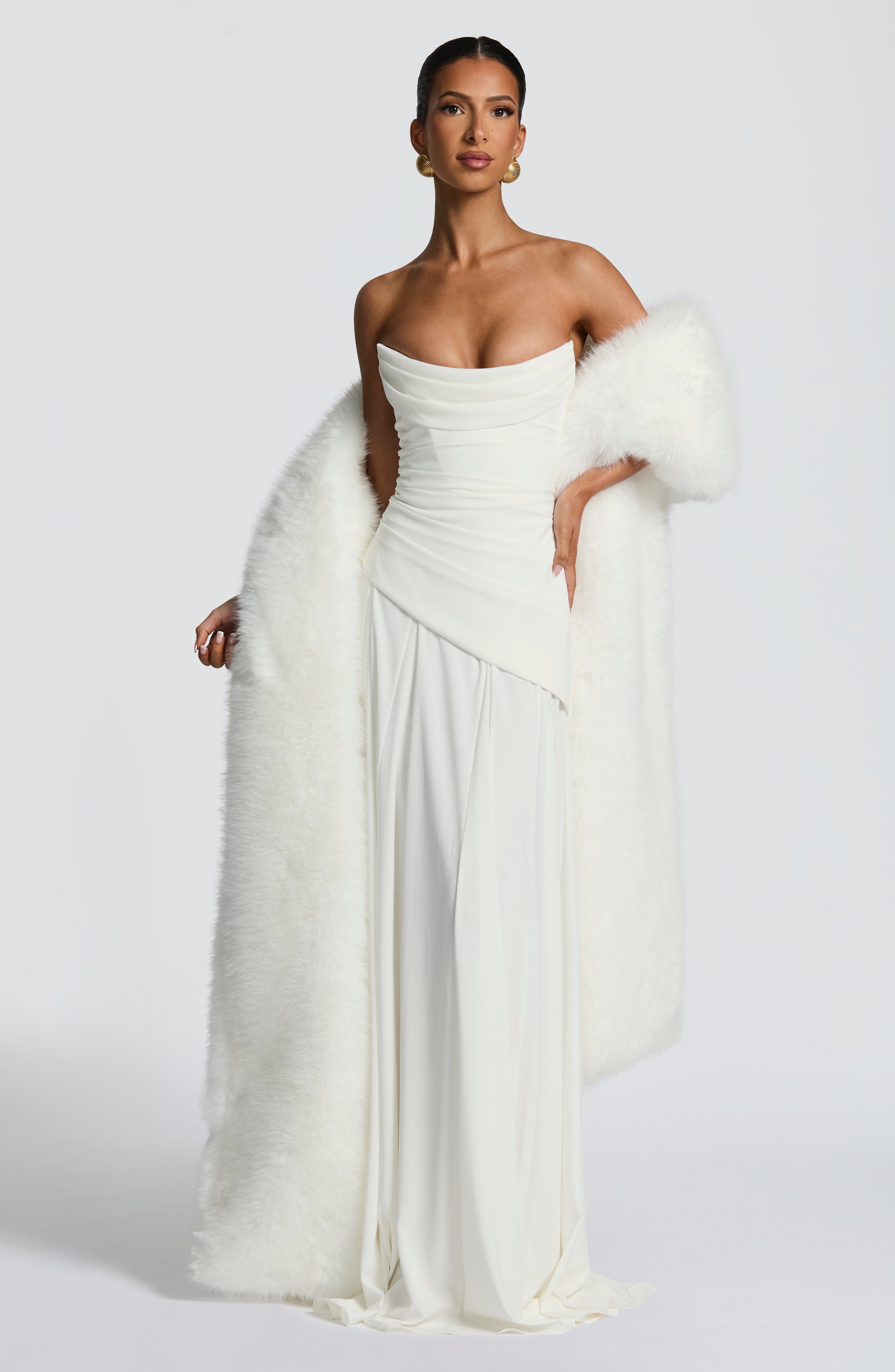 Ivory Patricia Maxi Dress