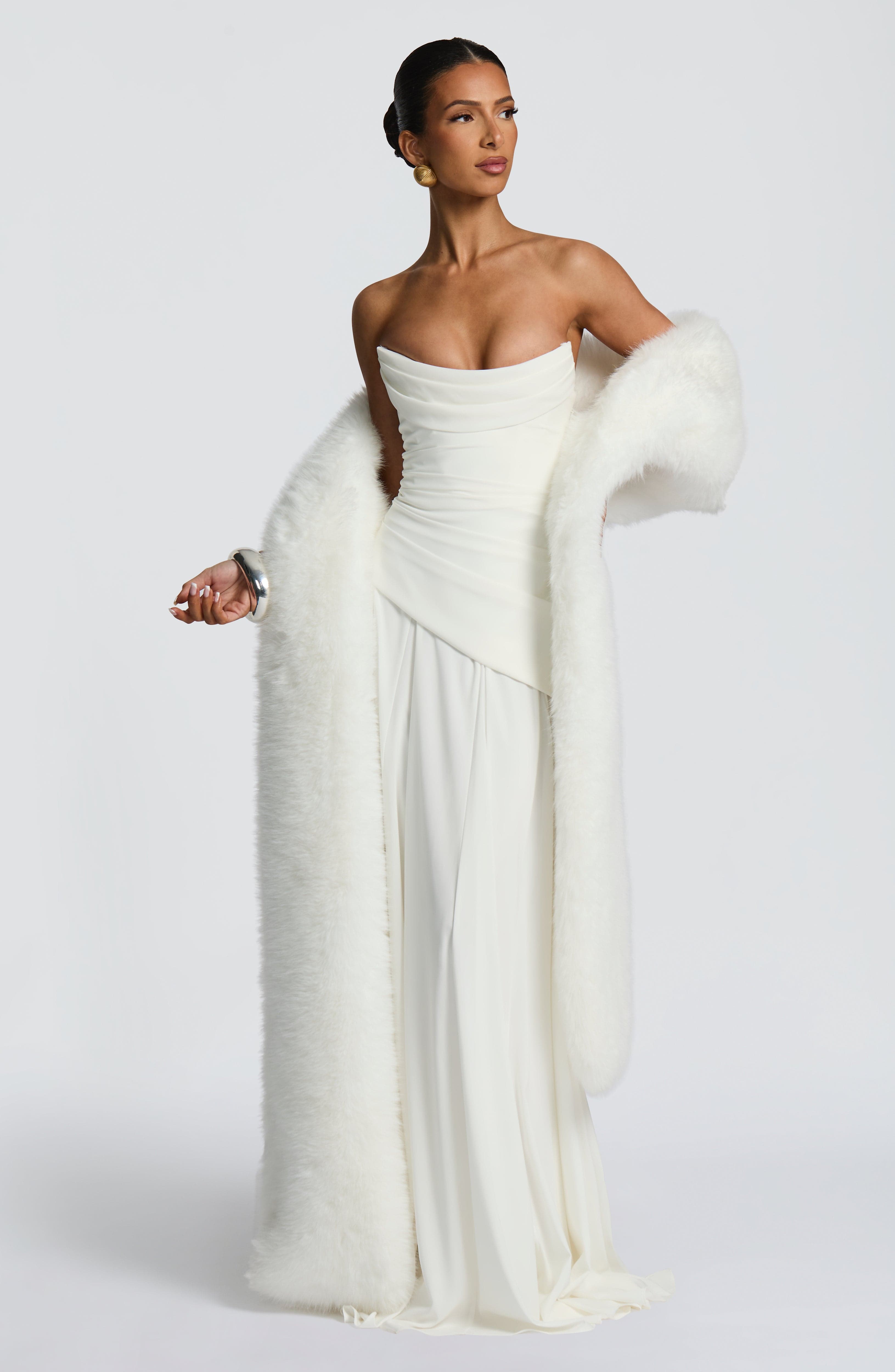 Ivory Patricia Maxi Dress
