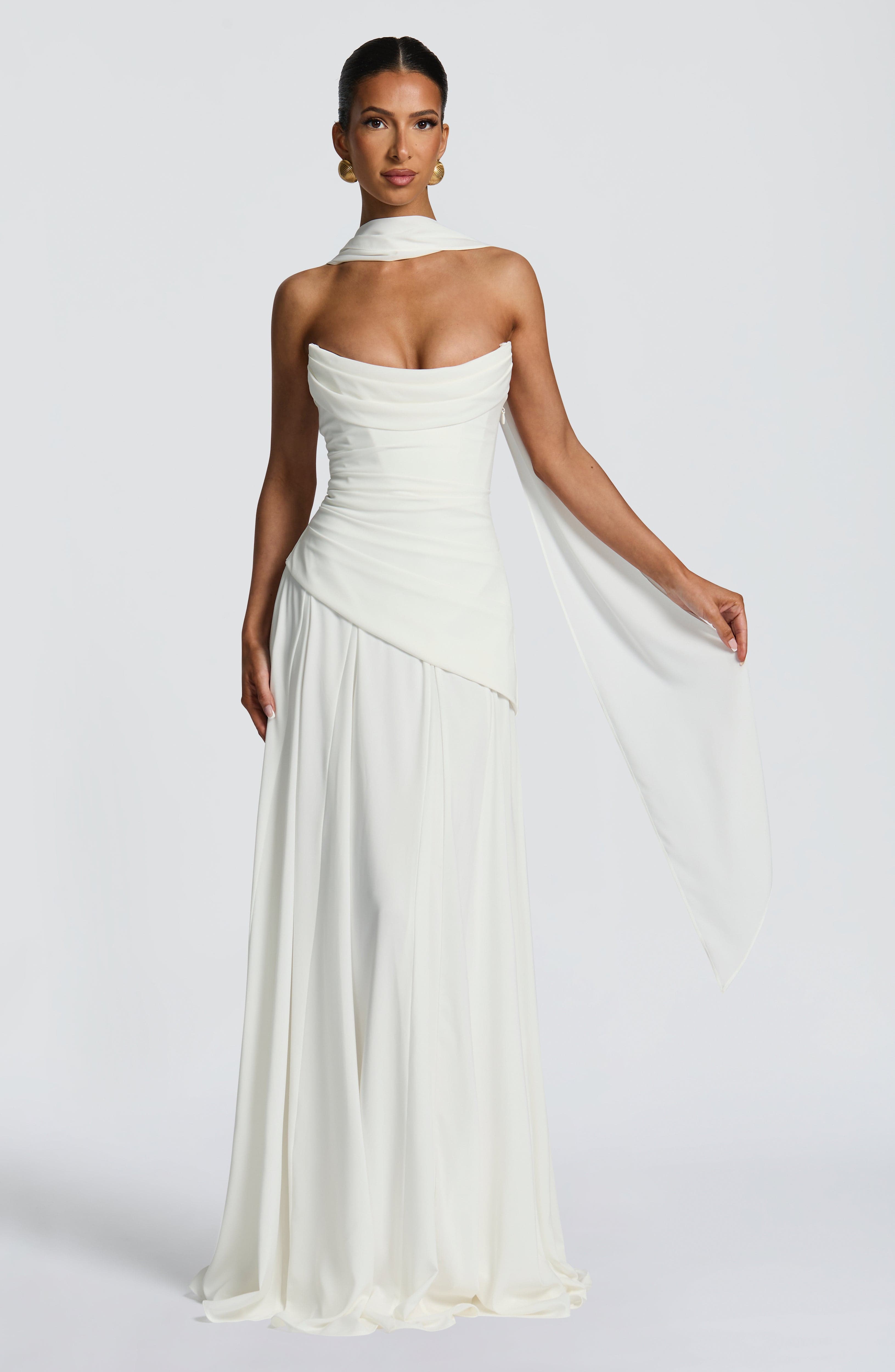 Ivory Patricia Maxi Dress