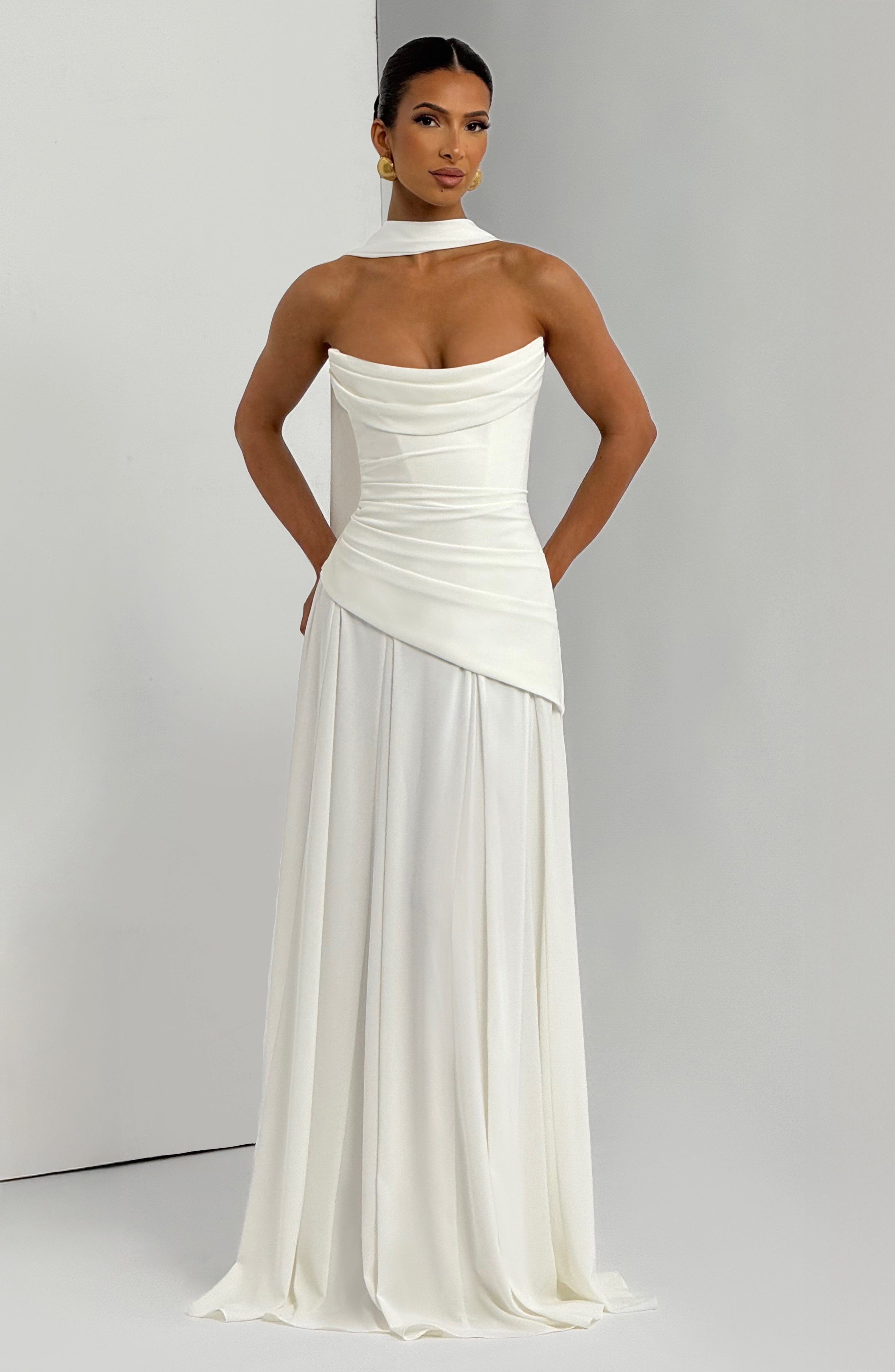 Ivory Patricia Maxi Dress