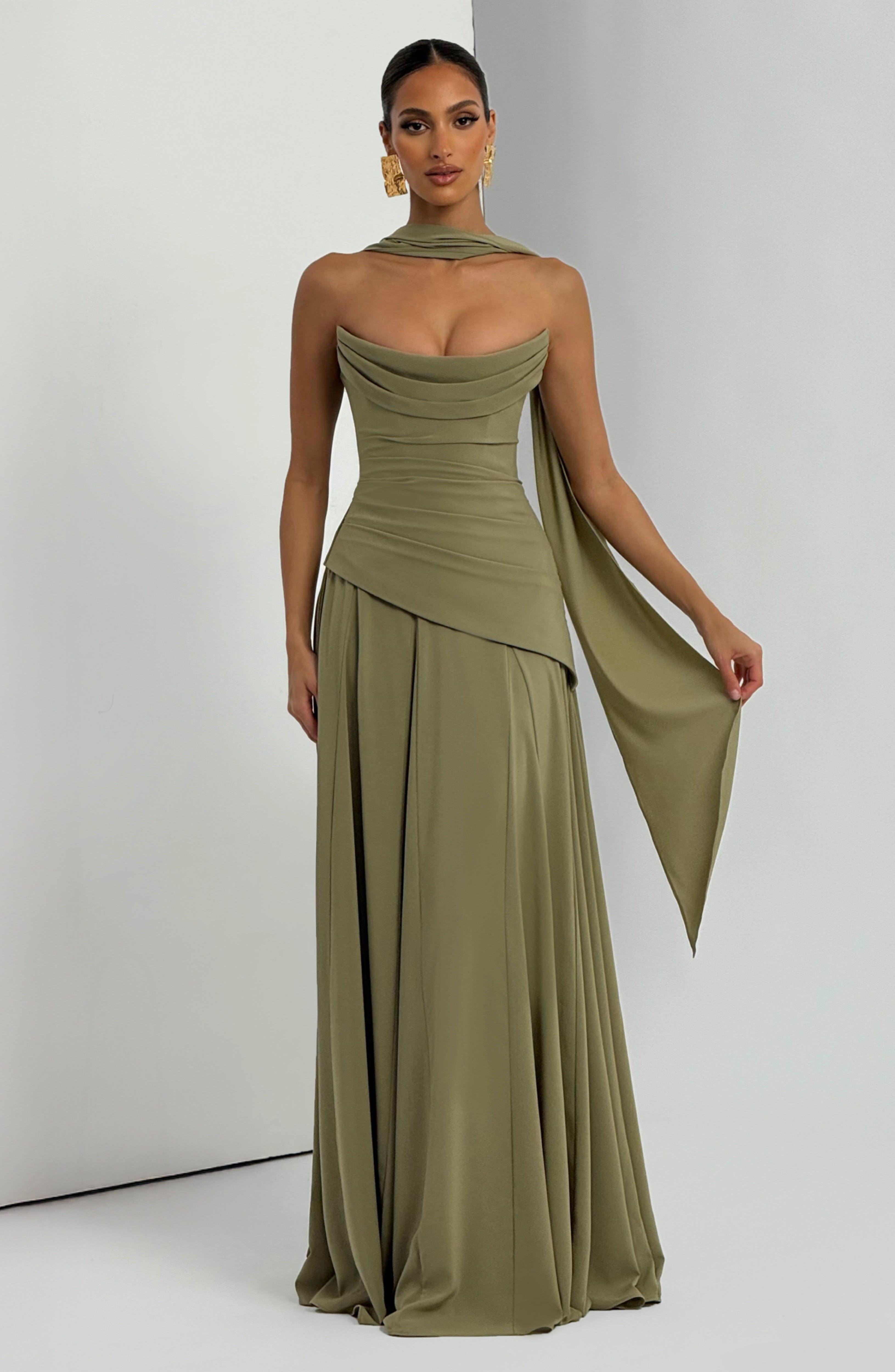 Sage Patricia Maxi Dress