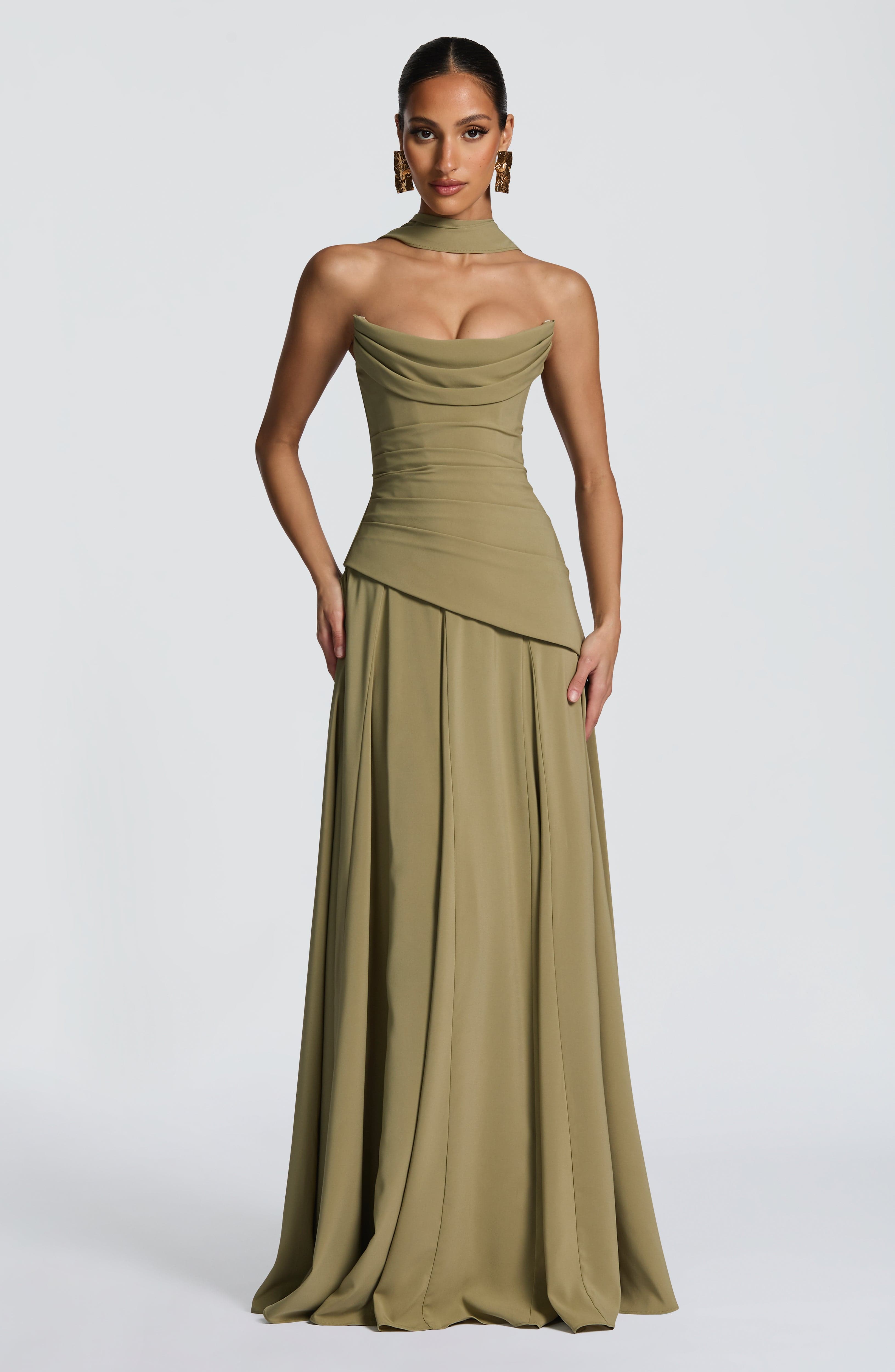 Sage Patricia Maxi Dress