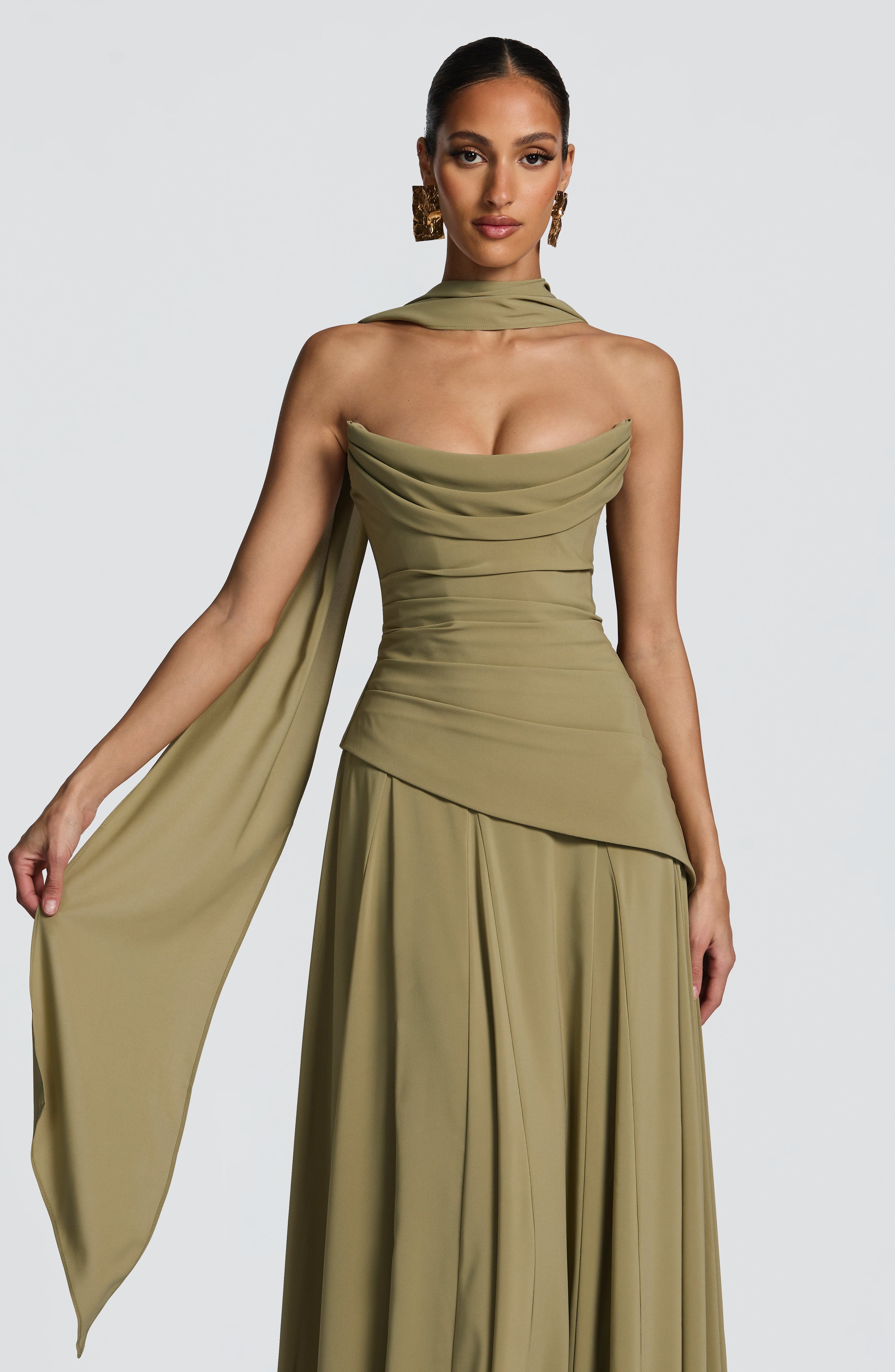 Sage Patricia Maxi Dress