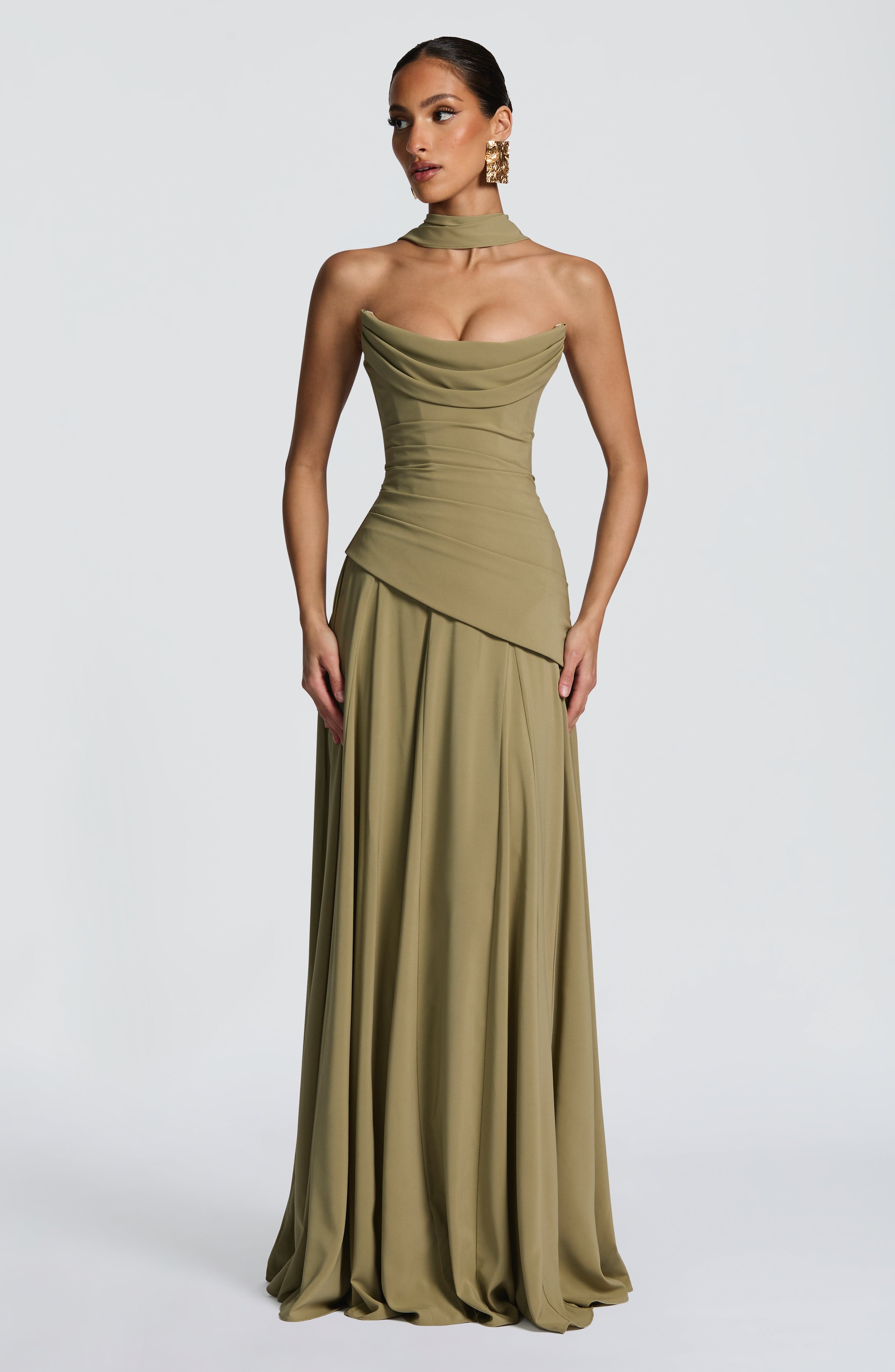 Sage Patricia Maxi Dress