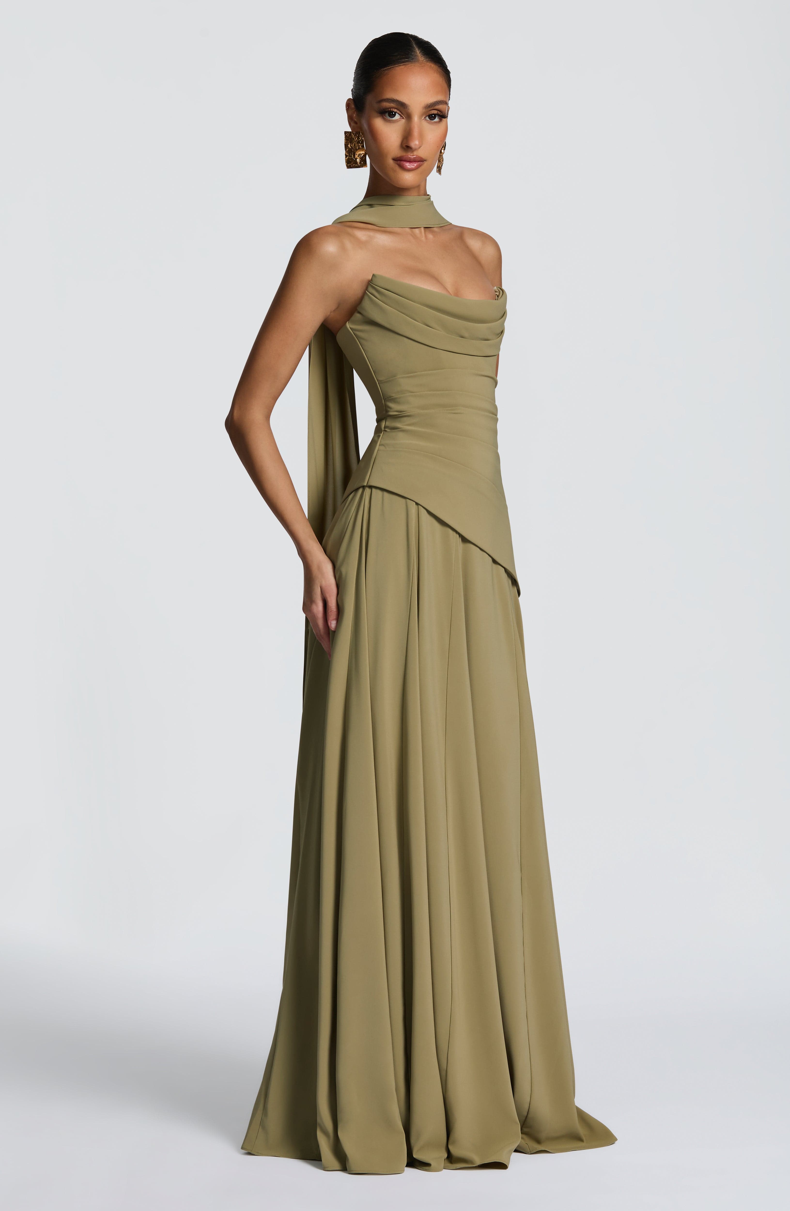 Sage Patricia Maxi Dress