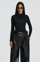 Black Pearson Bodysuit