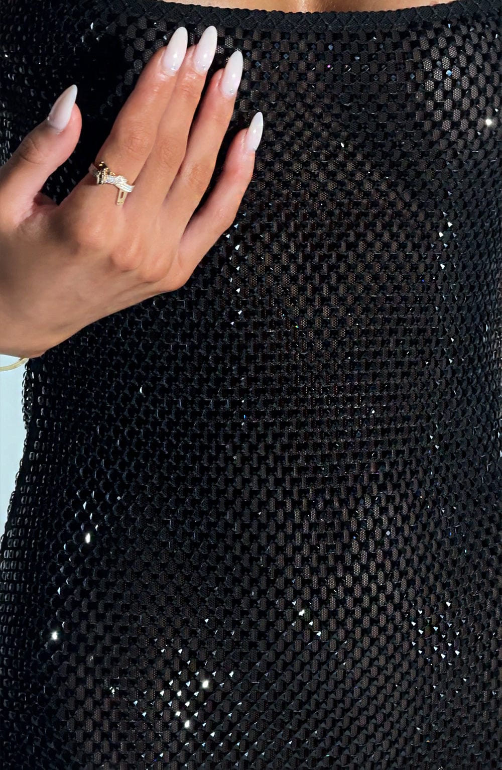Petra Black Mini Dress