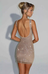 Gold Petra Mini Dress