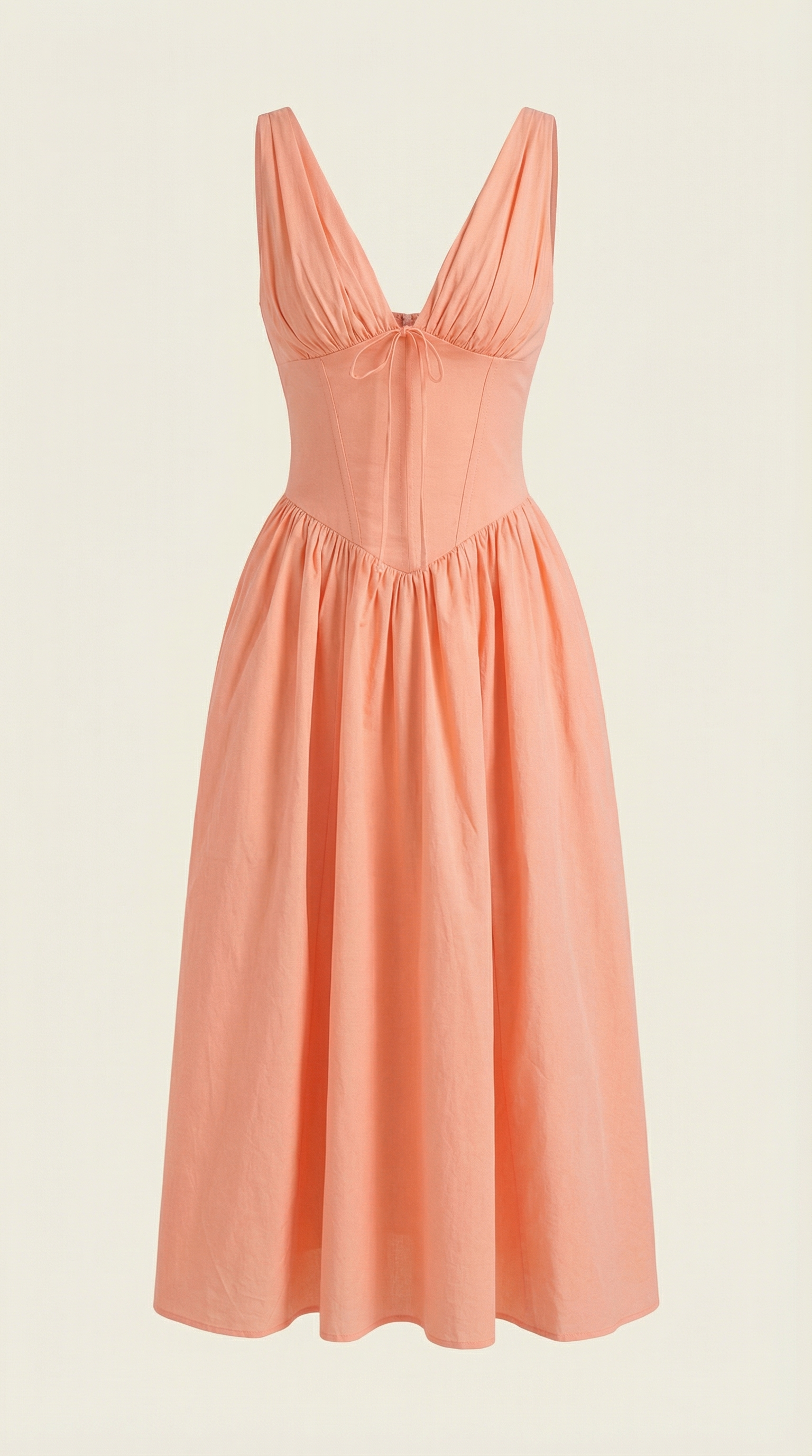 Cassiopeia Midi Plunge Dress