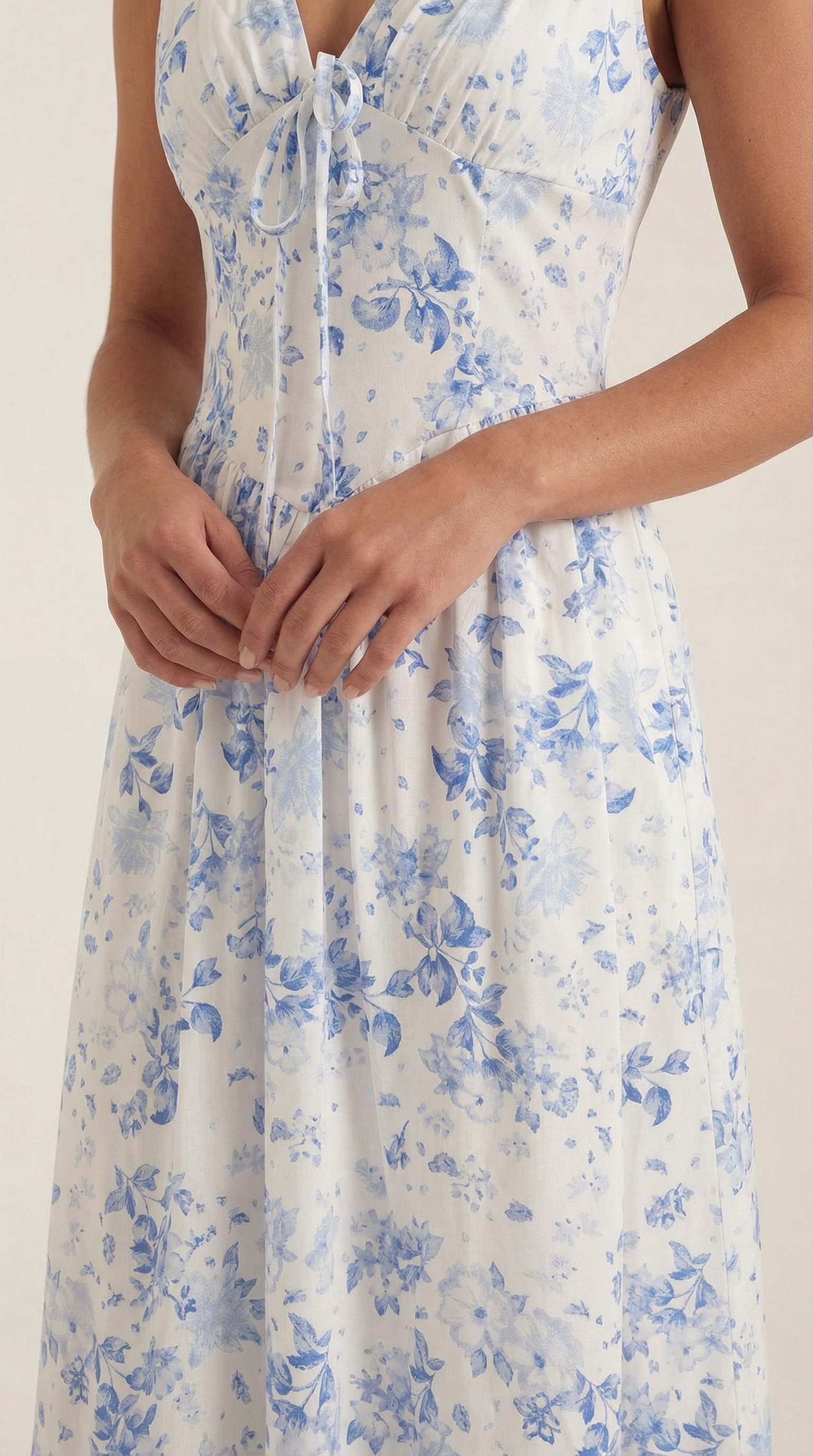 Cassiopeia Midi Plunge Dress