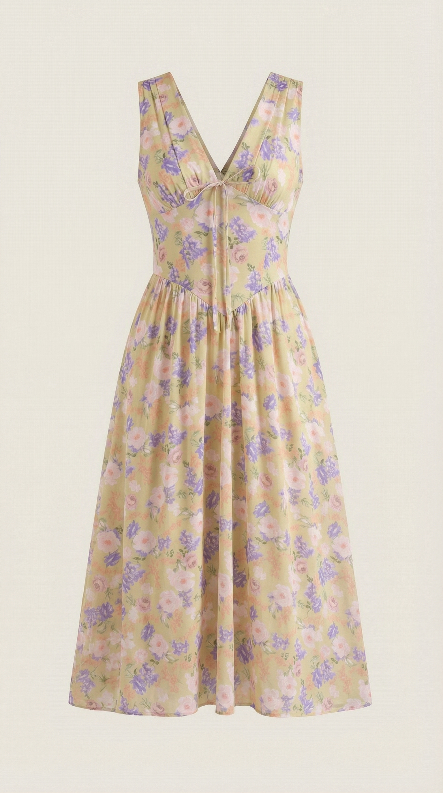 Cassiopeia Midi Plunge Dress