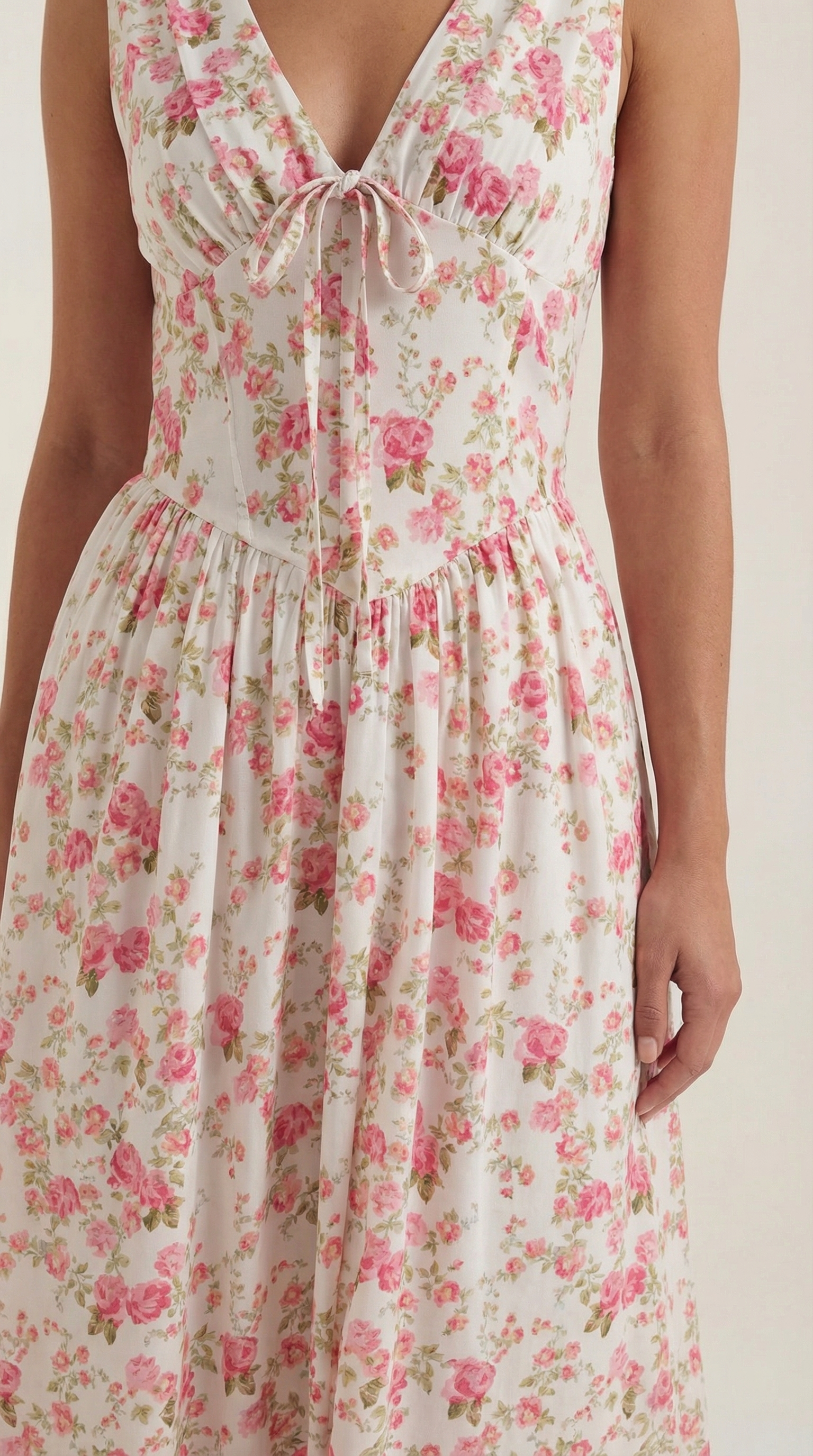 Cassiopeia Midi Plunge Dress