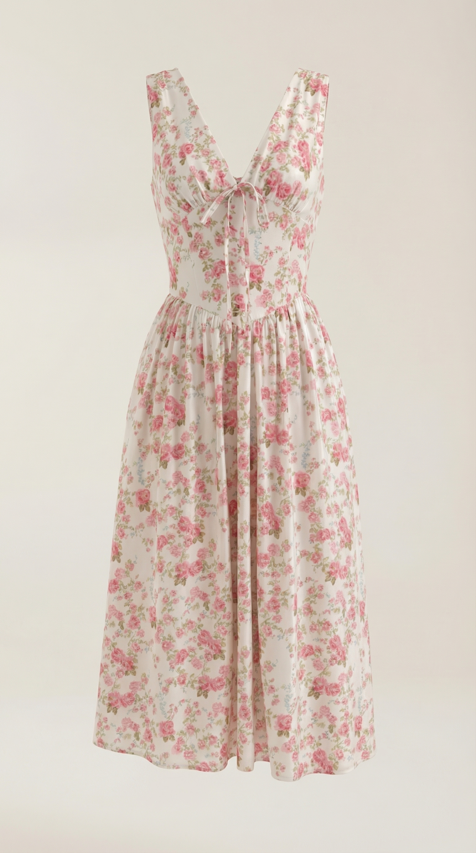 Cassiopeia Midi Plunge Dress