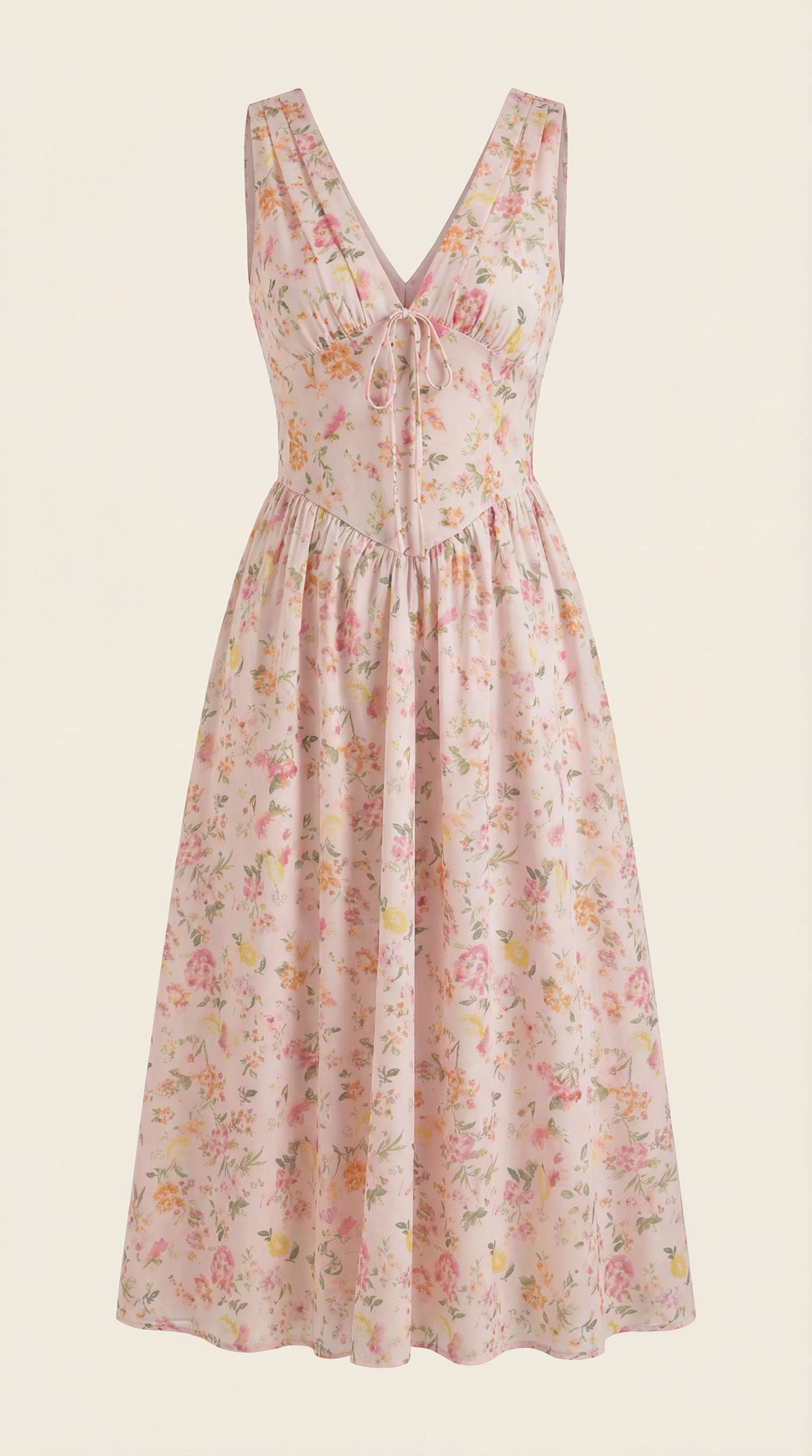 Cassiopeia Midi Plunge Dress