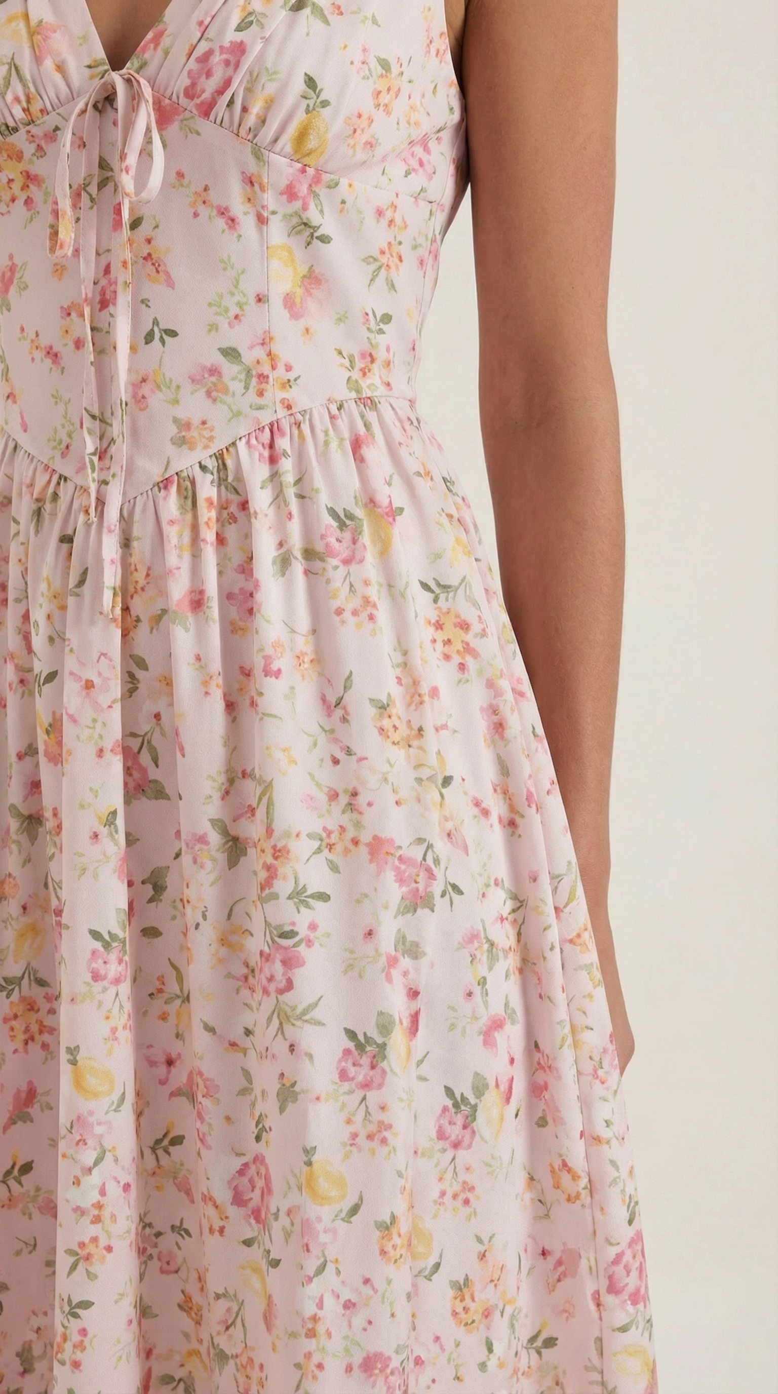 Cassiopeia Midi Plunge Dress