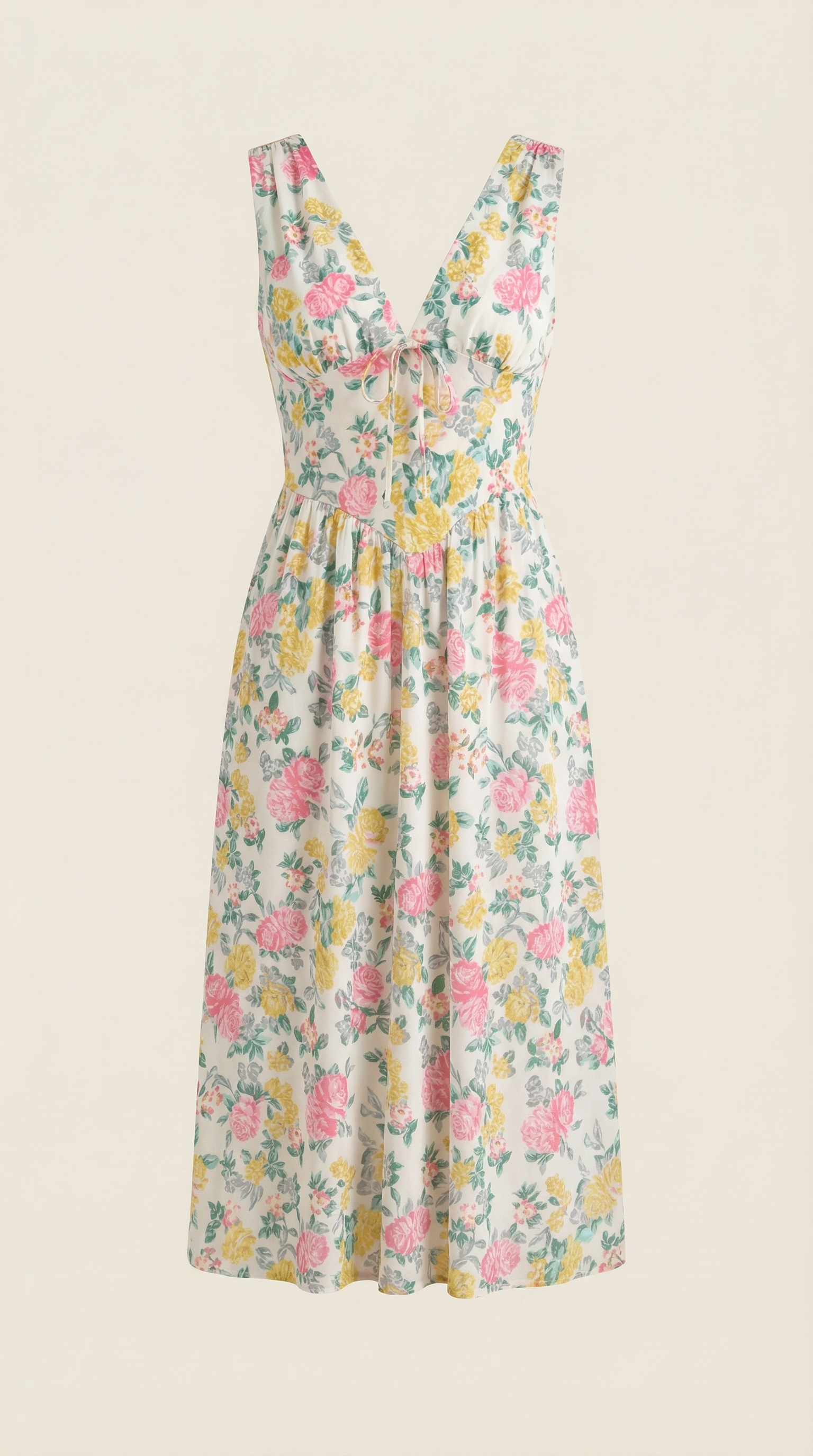 Cassiopeia Midi Plunge Dress