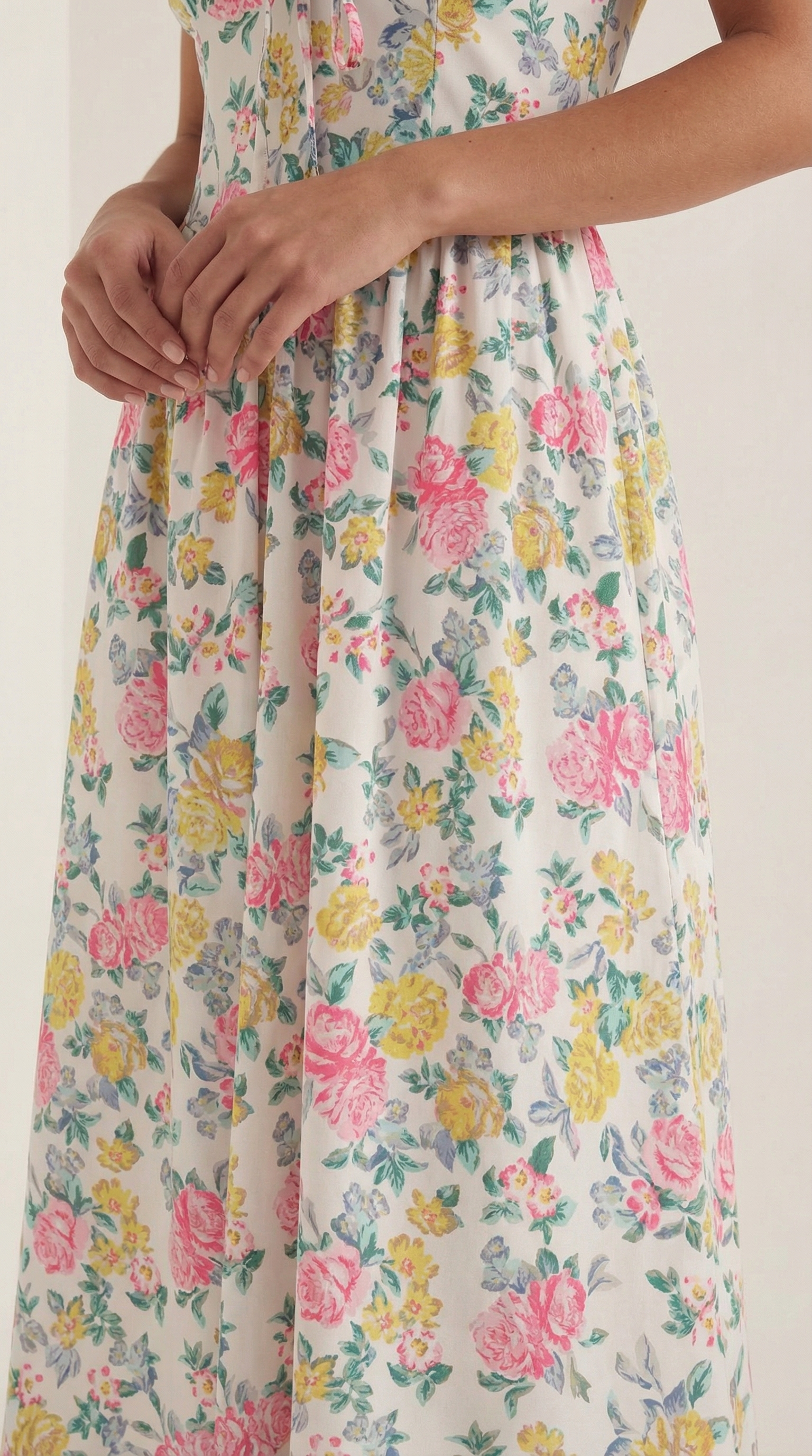 Cassiopeia Midi Plunge Dress