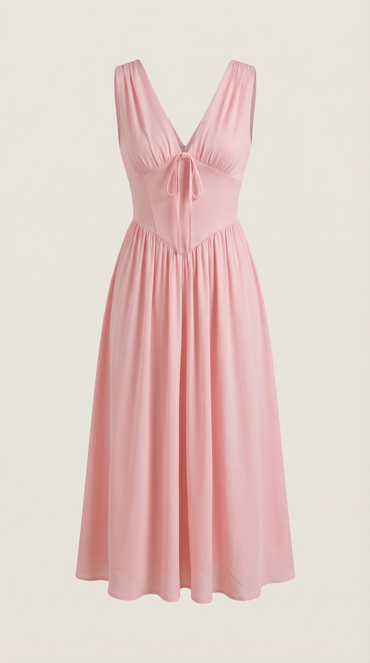 Cassiopeia Midi Plunge Dress