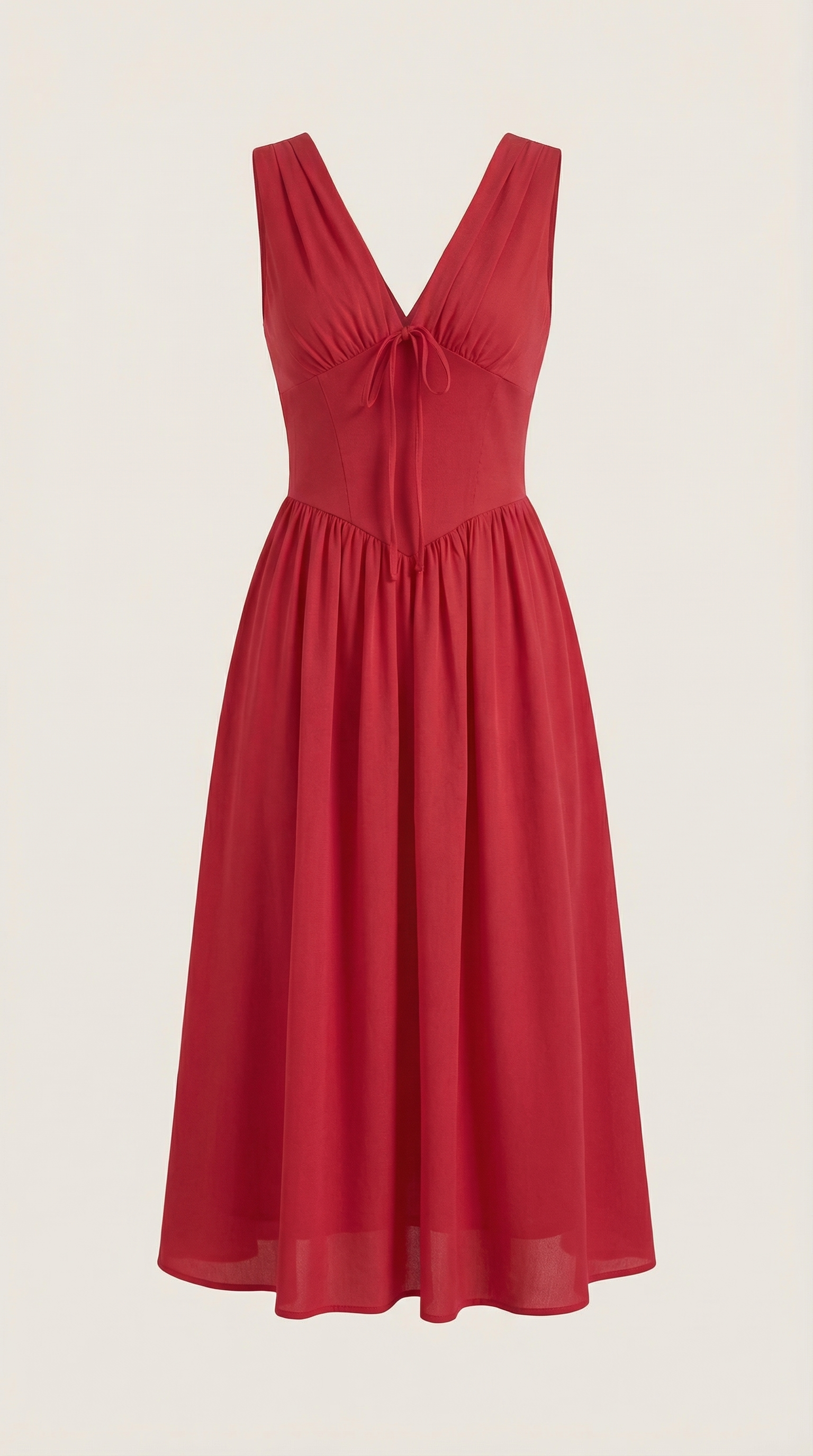 Cassiopeia Midi Plunge Dress