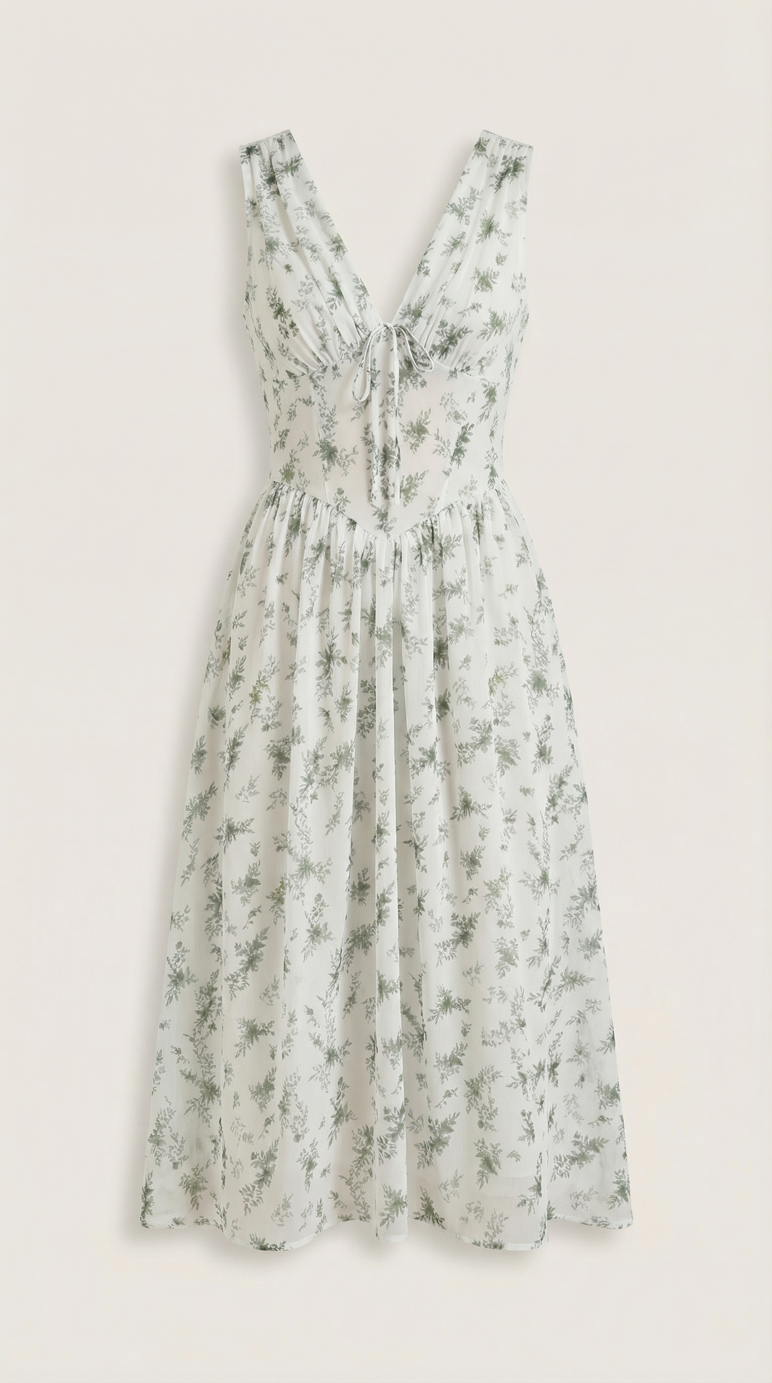 Cassiopeia Midi Plunge Dress