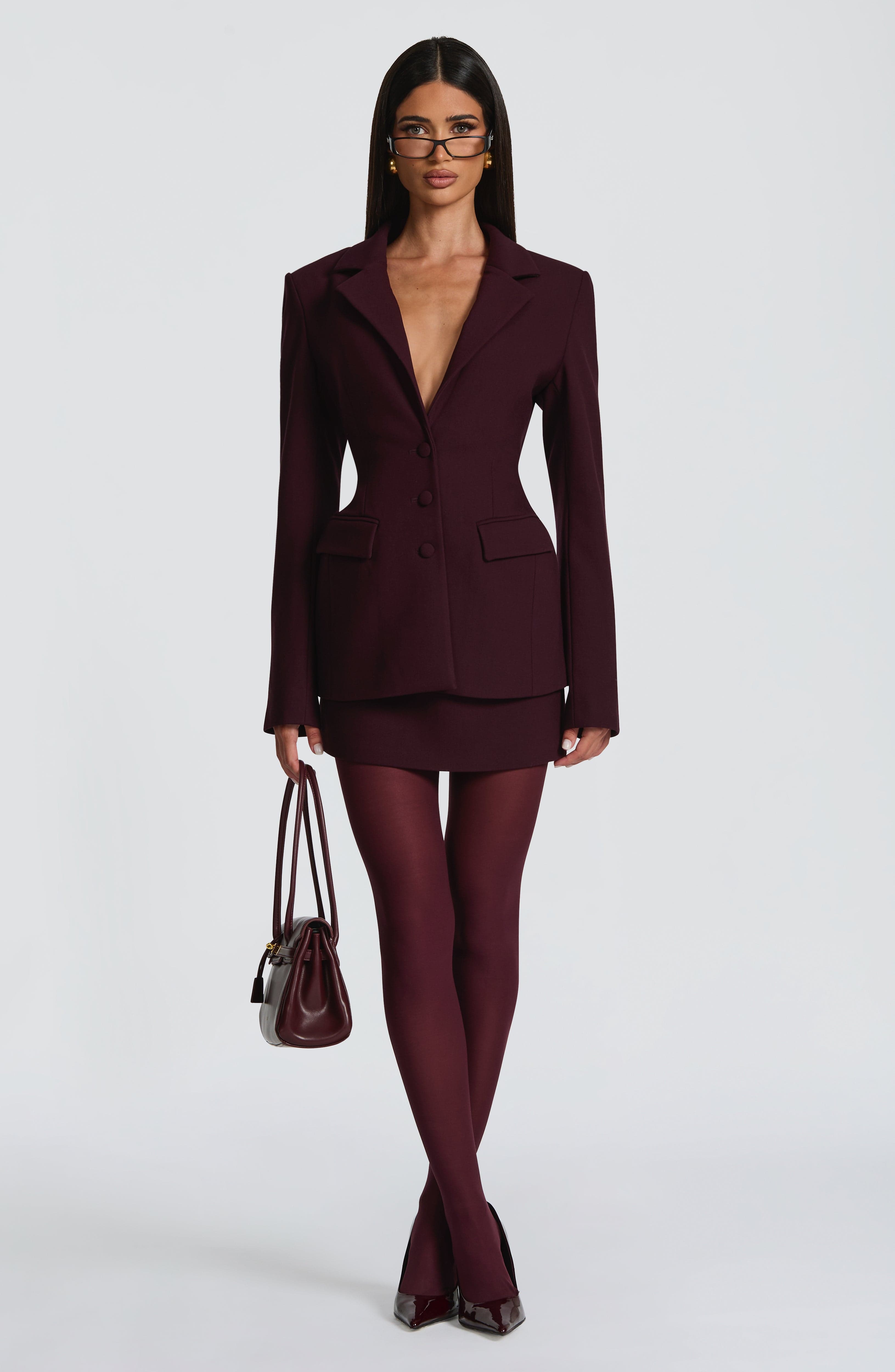 Plum Rowena Blazer
