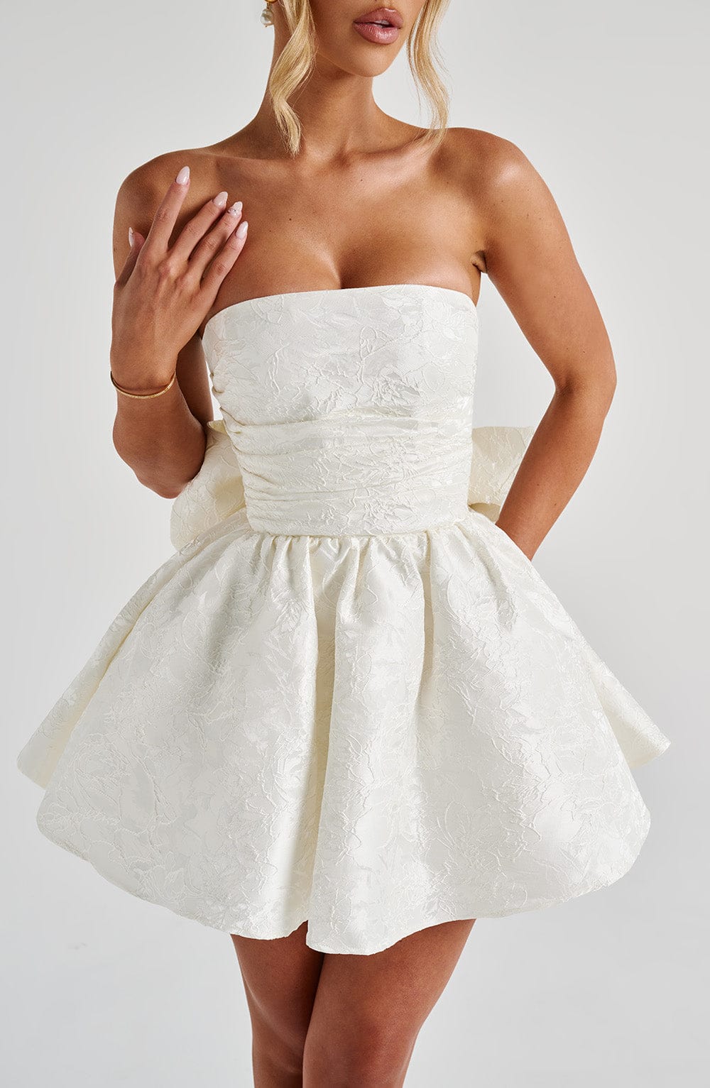 Ivory Salome Mini Dress